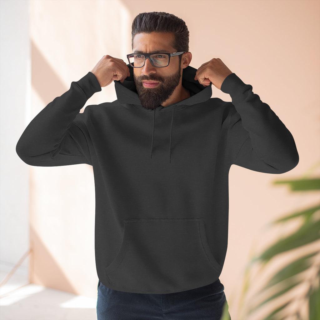 Love You Mess Fleece Hoodie, Stylish Streetwear,