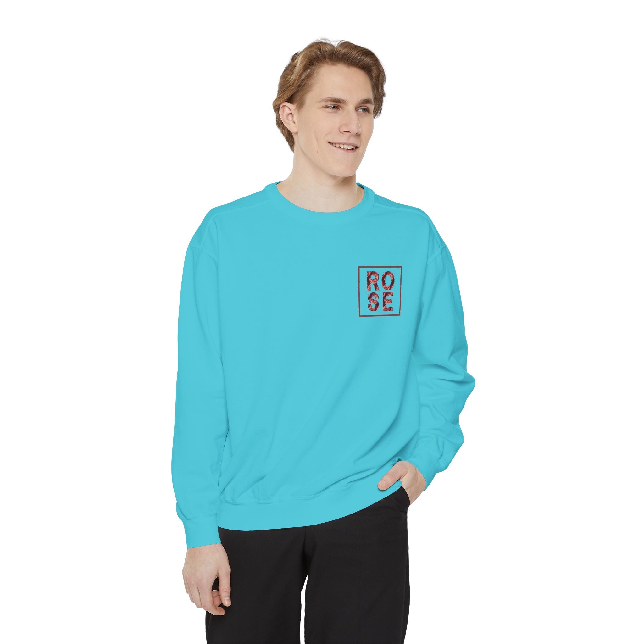 Rose Graphic Unisex Sweatshirt.