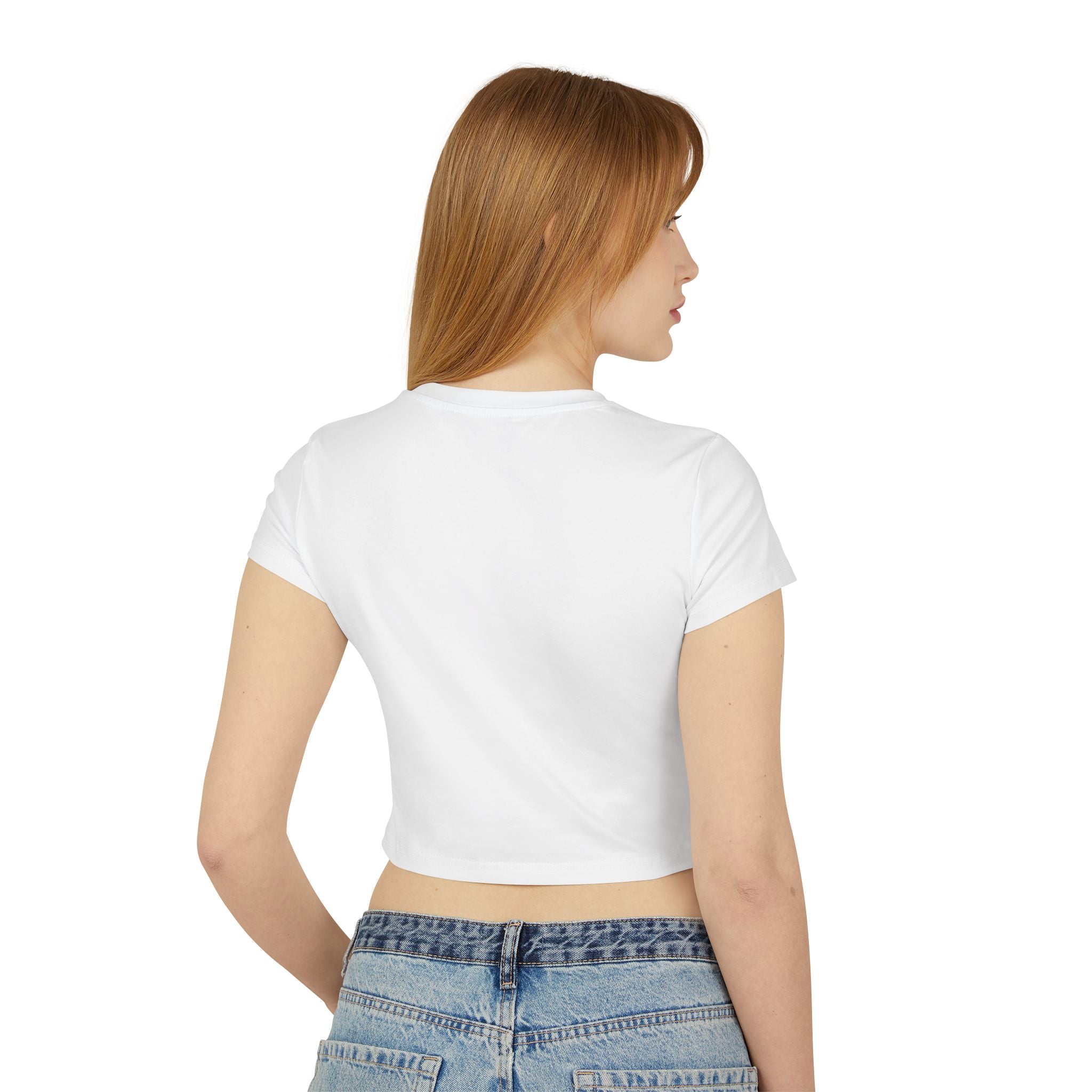 Chic Women's Baby Tee with 'Mom Life' Design,