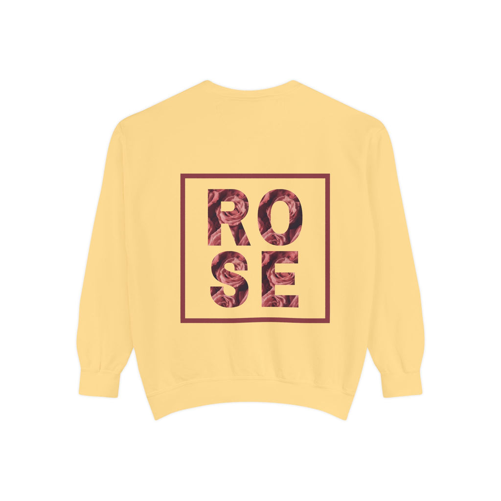 Rose Graphic Unisex Sweatshirt.