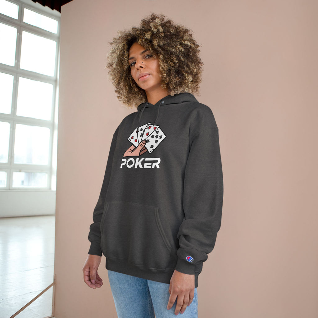 Stylish Poker Champion Hoodie, Gamer Apparel.