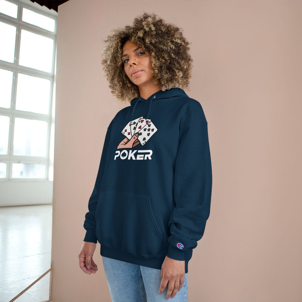 Stylish Poker Champion Hoodie, Gamer Apparel.