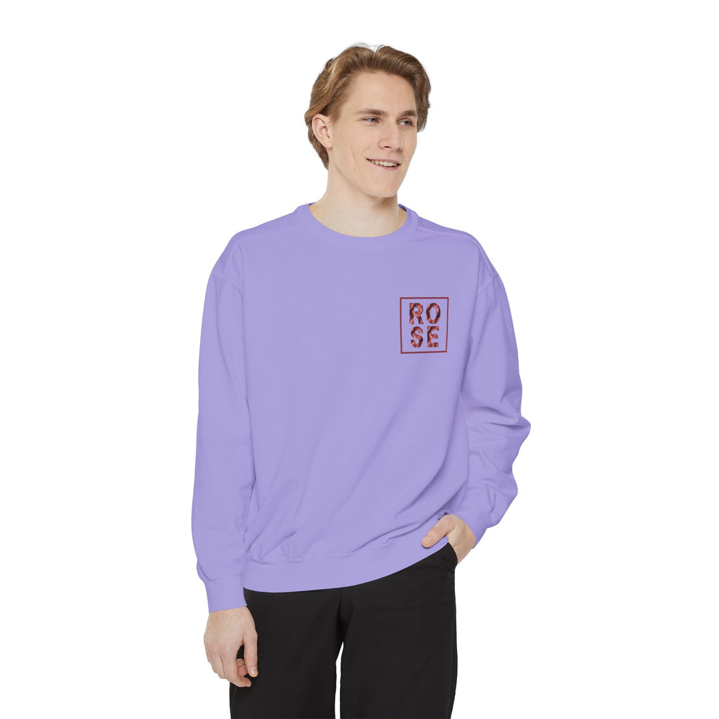 Rose Graphic Unisex Sweatshirt.