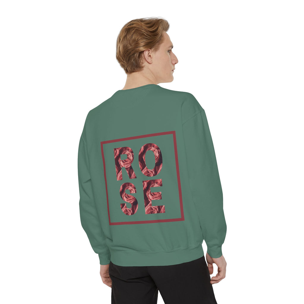 Rose Graphic Unisex Sweatshirt.