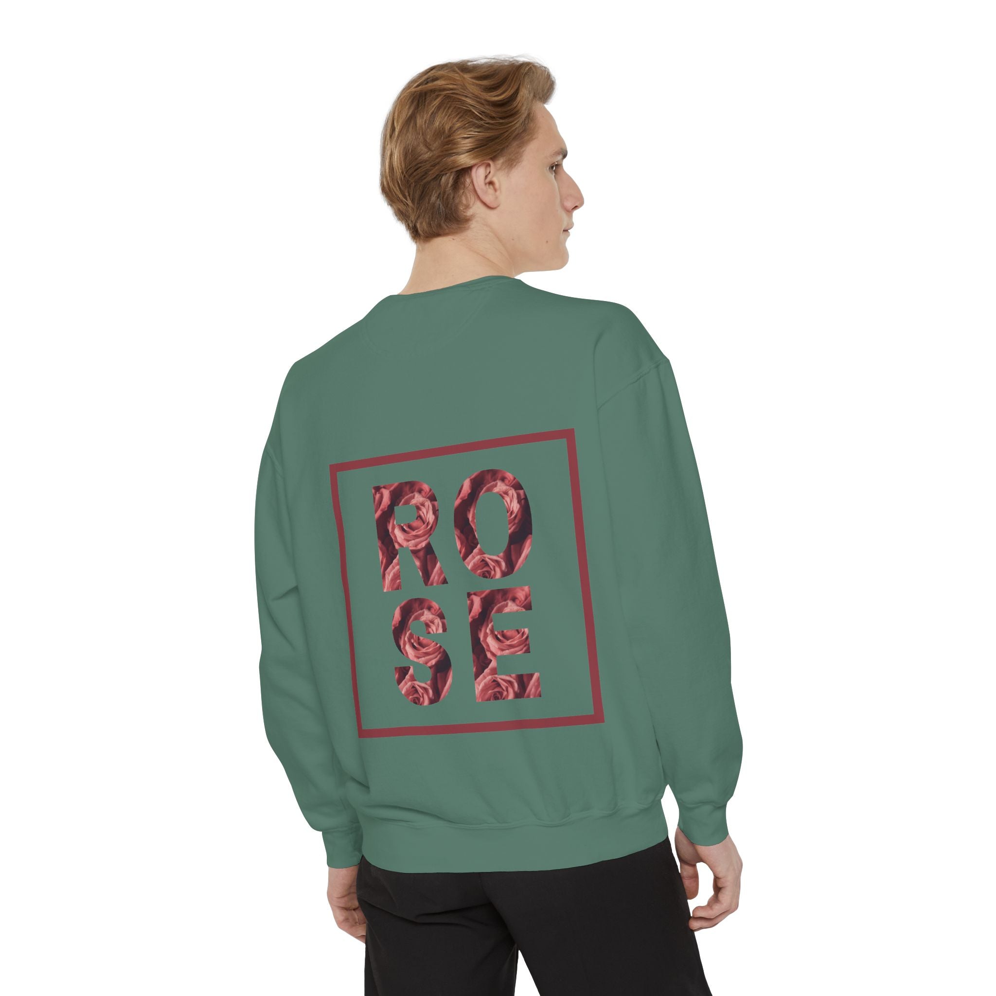 Rose Graphic Unisex Sweatshirt.