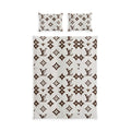 Luxury Monogram Cotton Bed Set