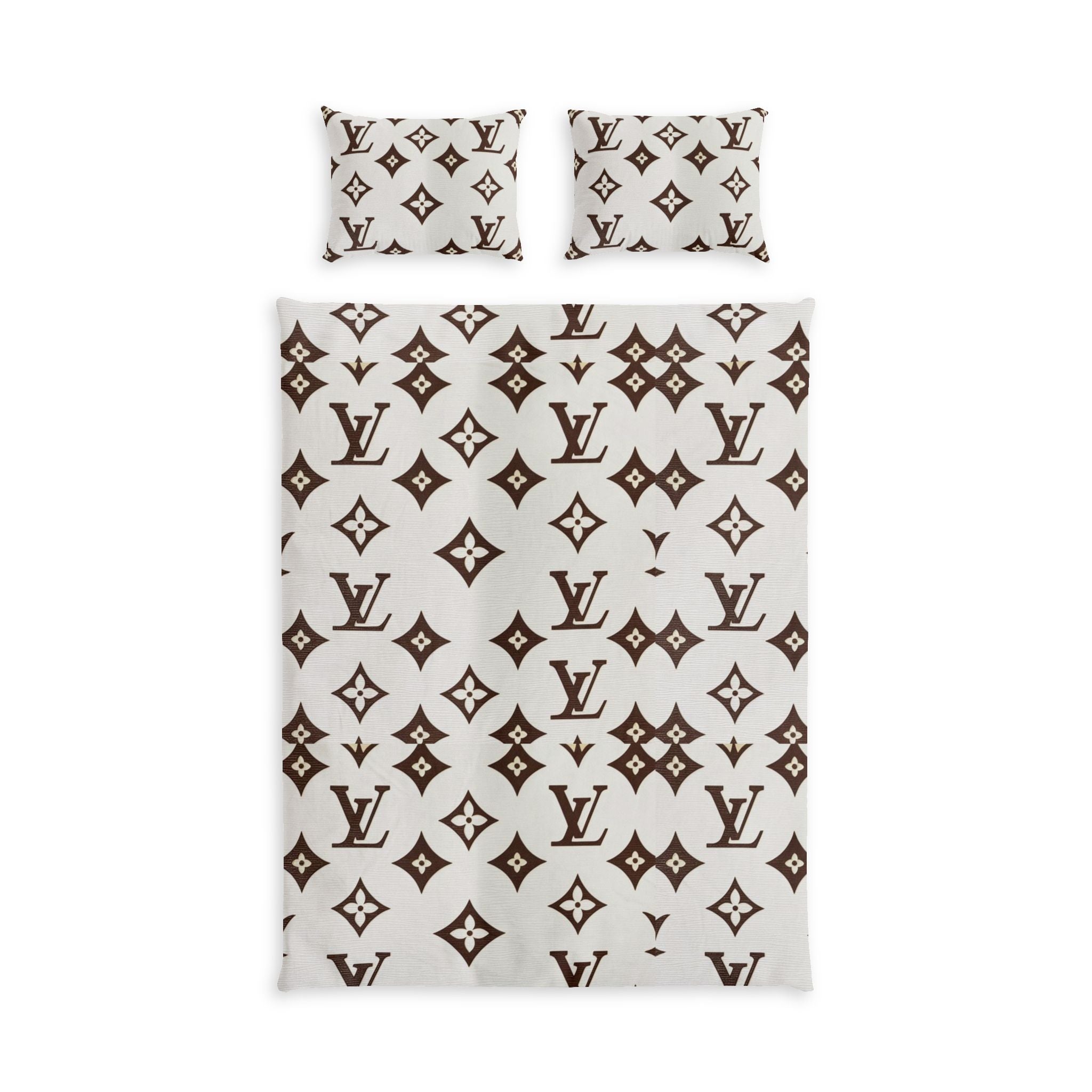 Luxury Monogram Cotton Bed Set