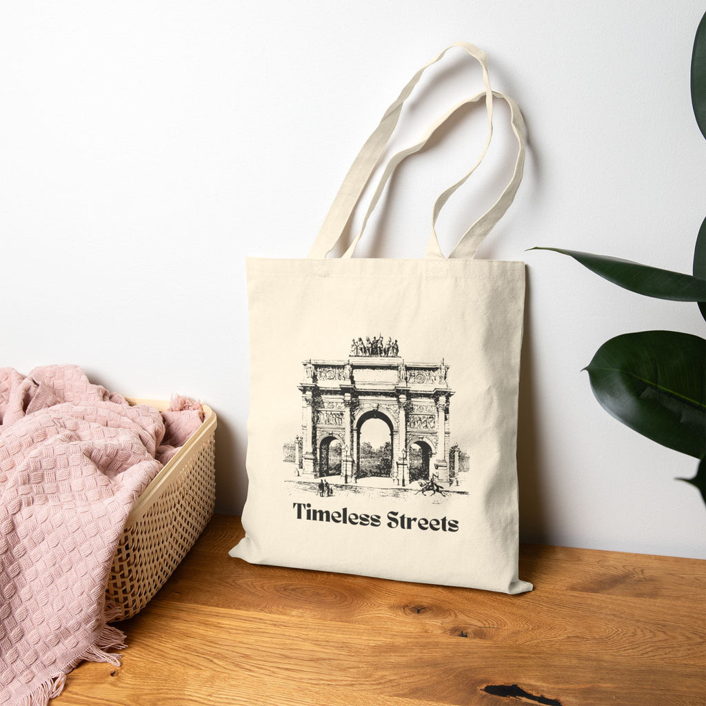 Timeless Streets Cotton Tote Bag.