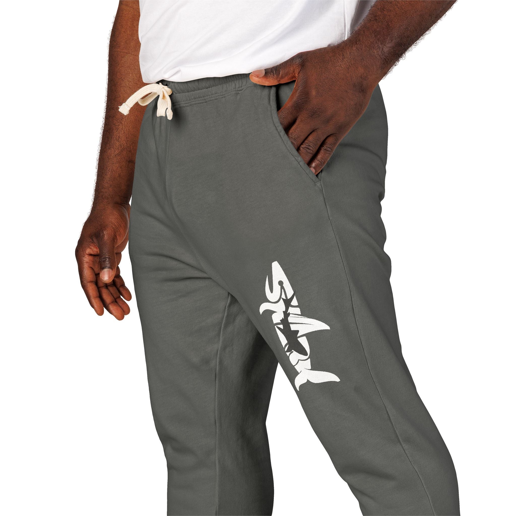 Chill Vibes Unisex Garment-Dyed Fleece Sweatpants,