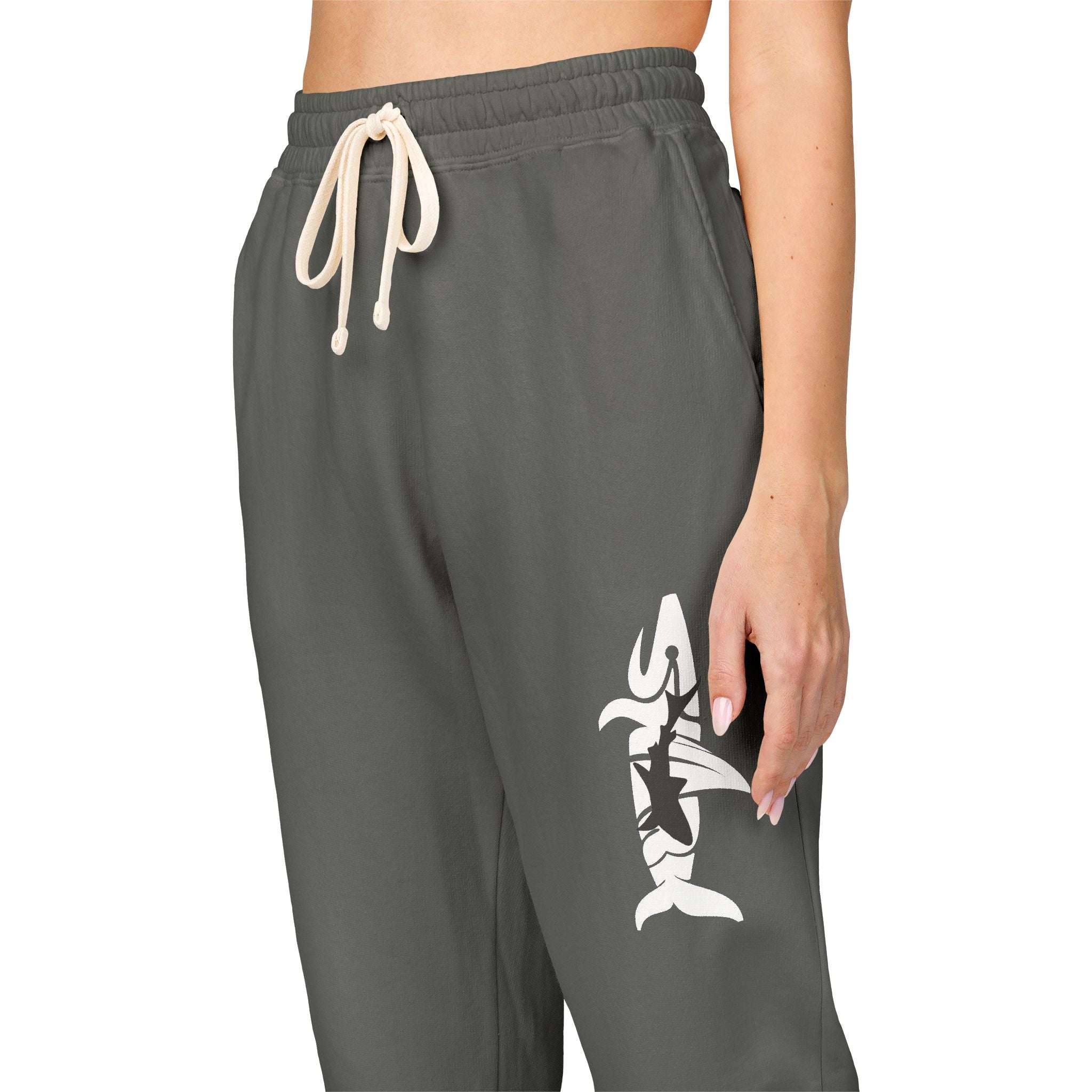 Chill Vibes Unisex Garment-Dyed Fleece Sweatpants,