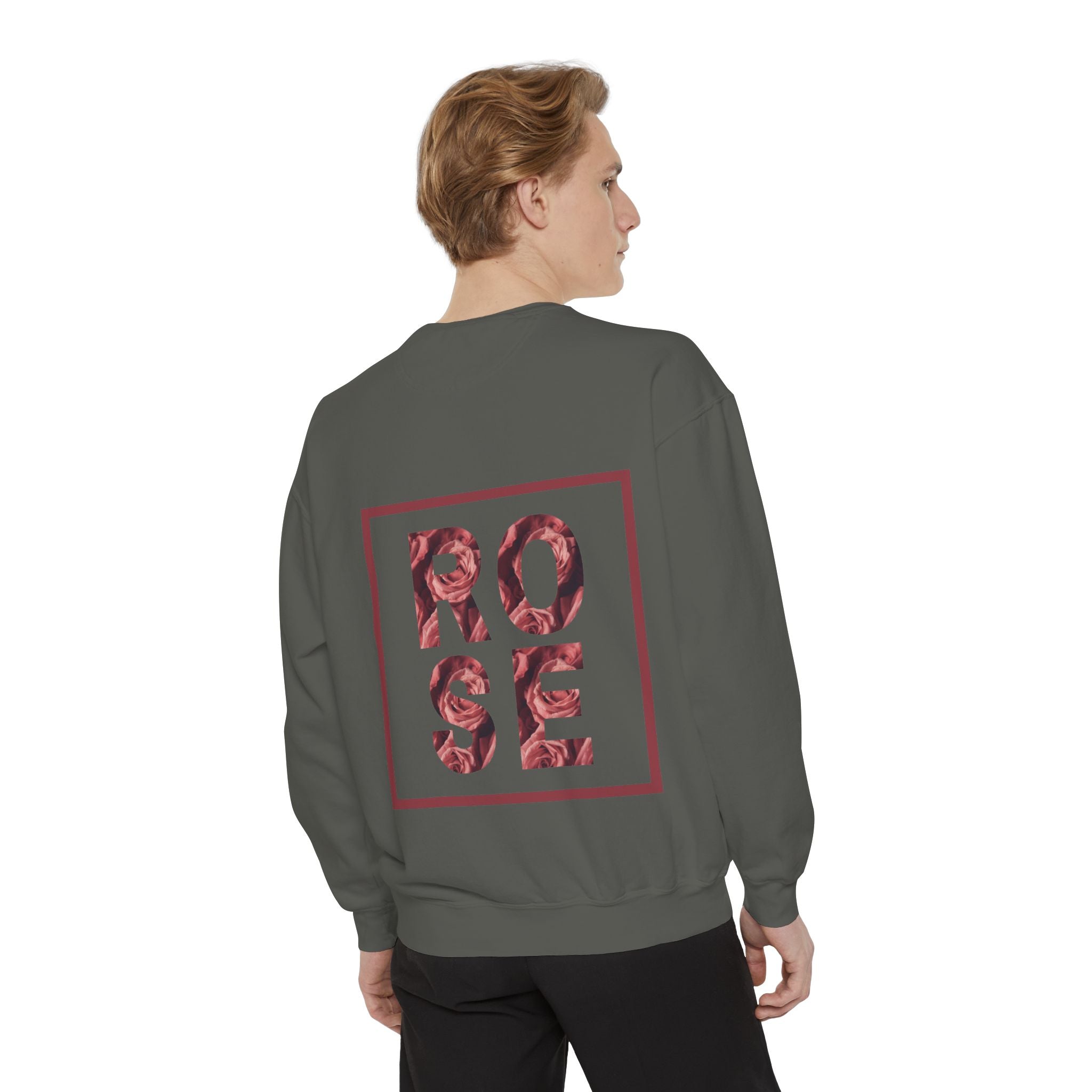 Rose Graphic Unisex Sweatshirt.