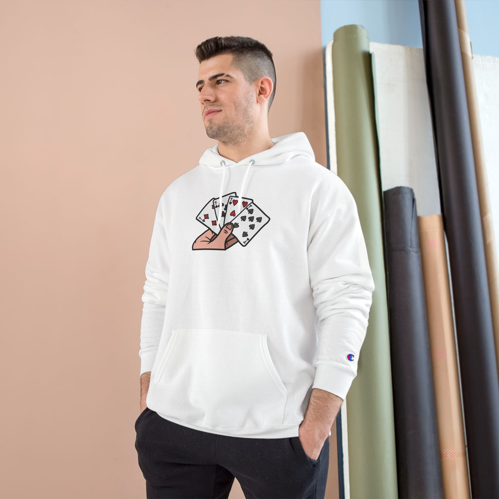 Stylish Poker Champion Hoodie, Gamer Apparel.