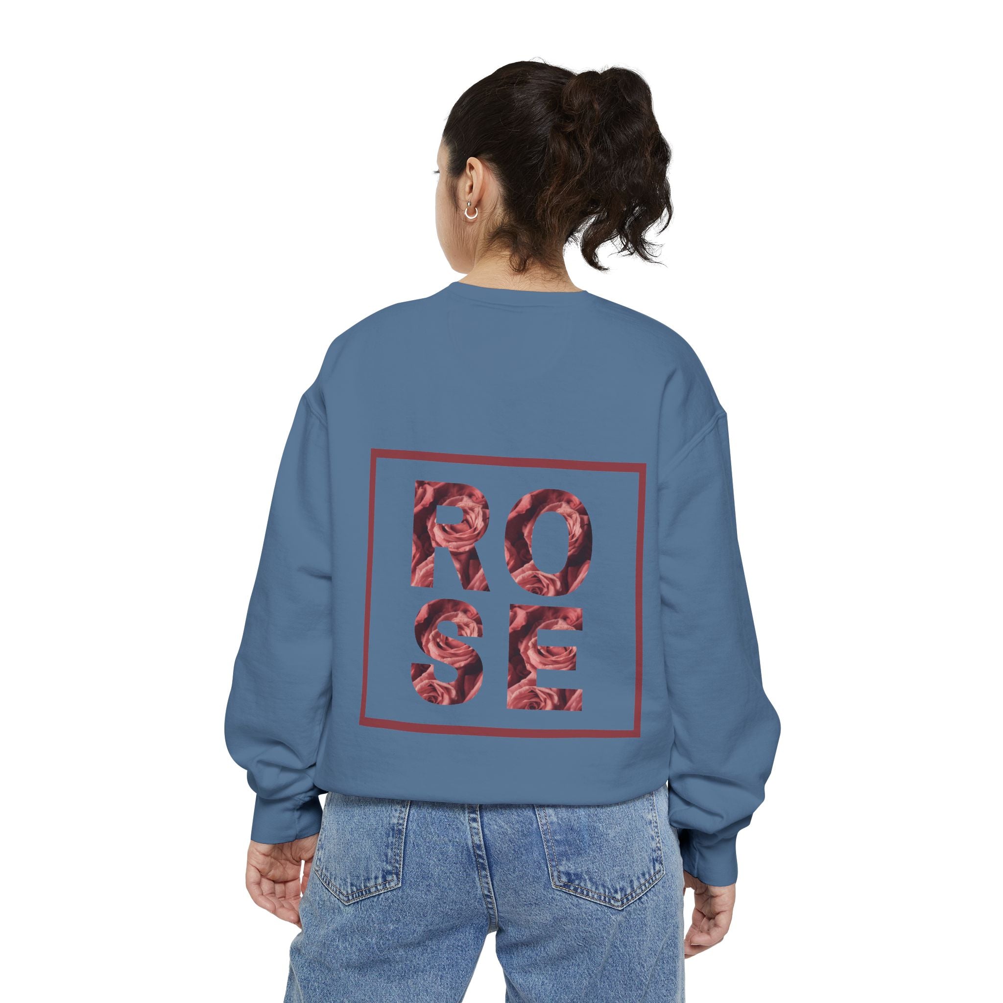 Rose Graphic Unisex Sweatshirt.