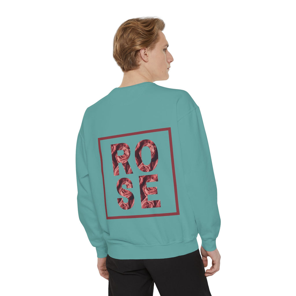 Rose Graphic Unisex Sweatshirt.