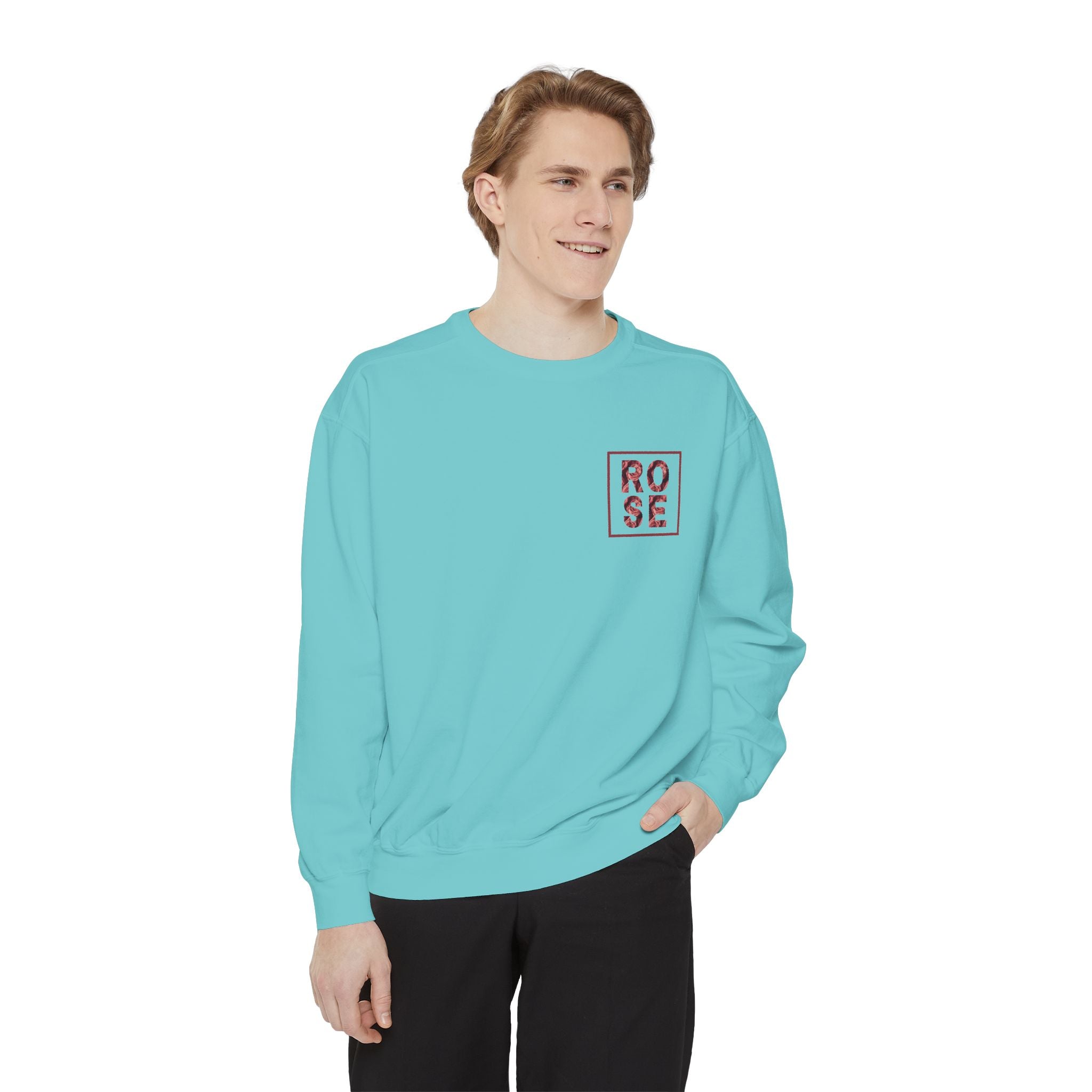 Rose Graphic Unisex Sweatshirt.