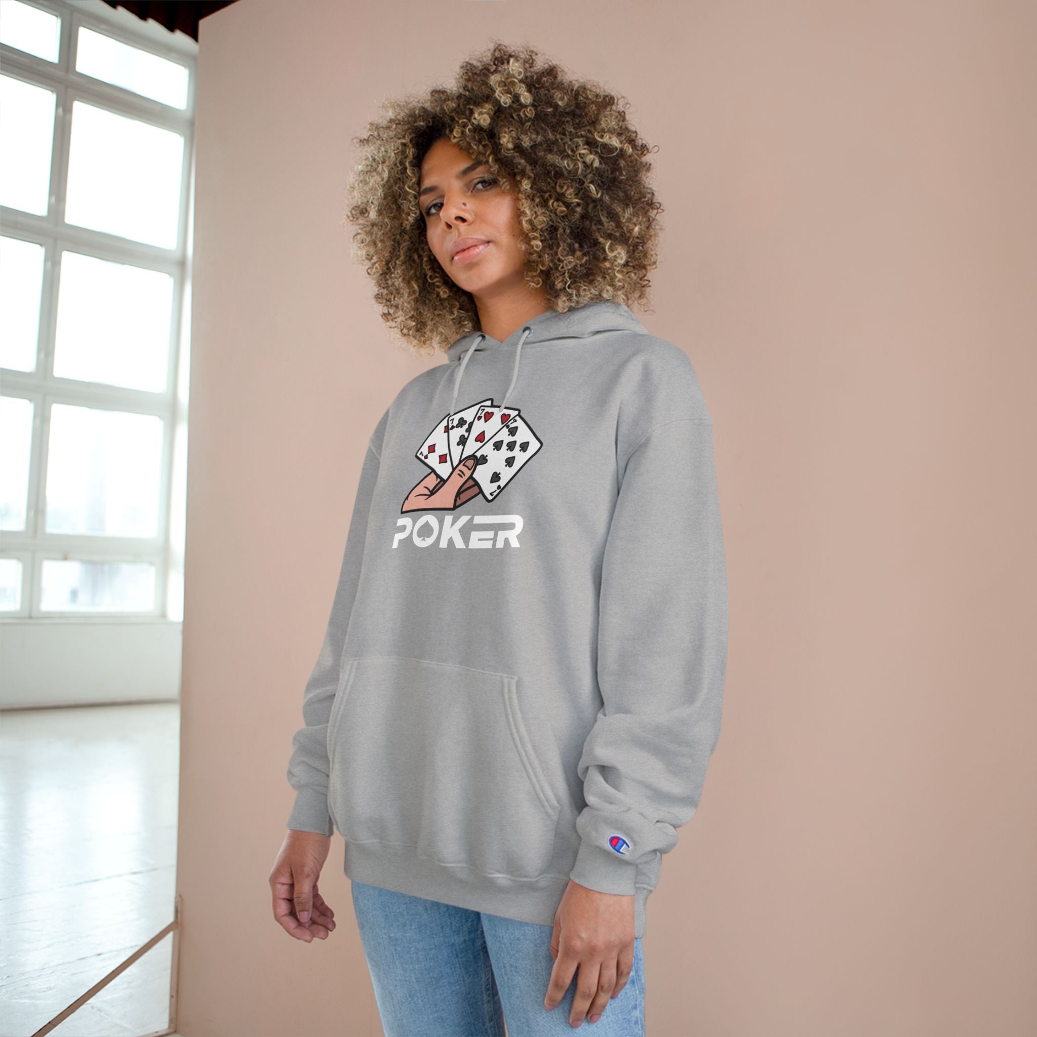 Stylish Poker Champion Hoodie, Gamer Apparel.