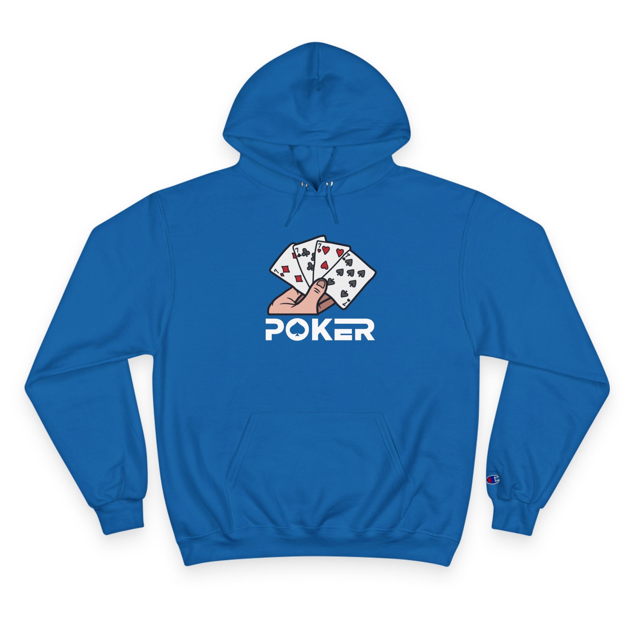 Stylish Poker Champion Hoodie, Gamer Apparel.