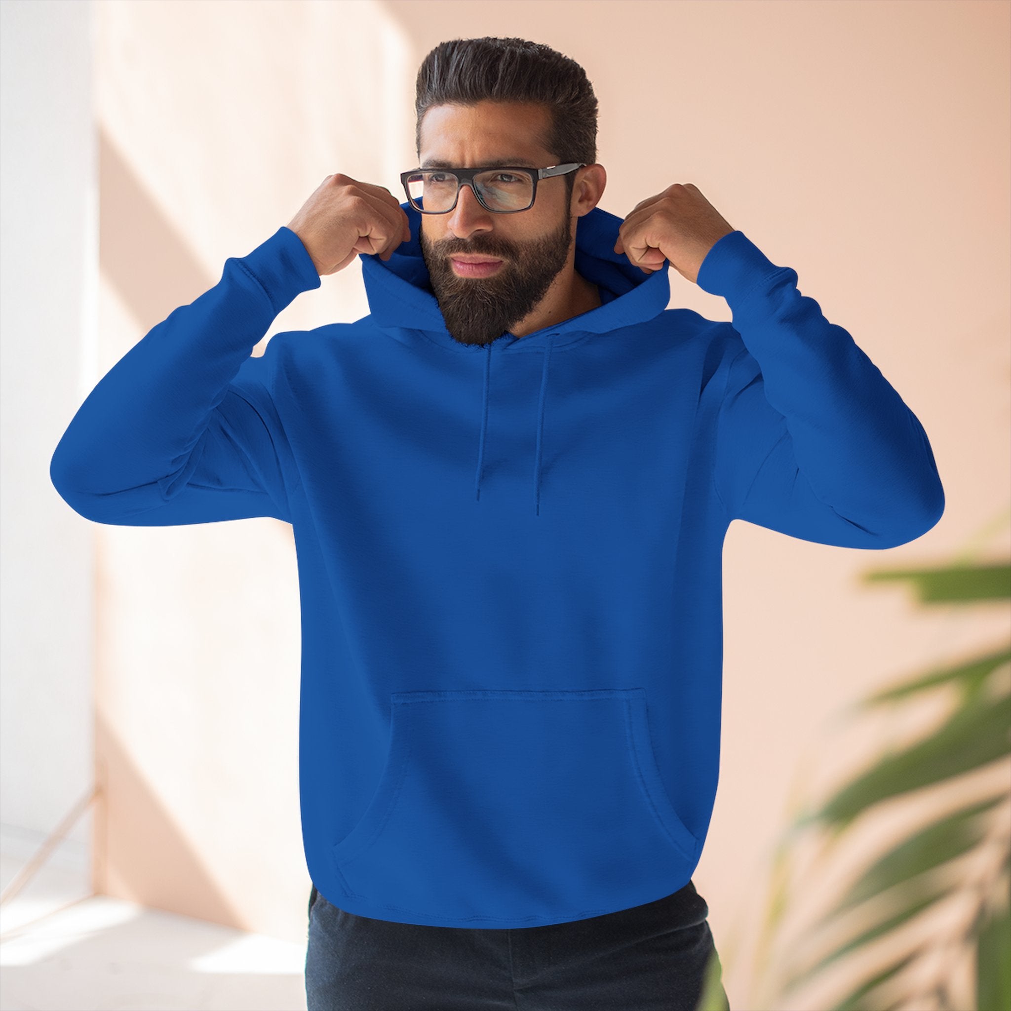 Love You Mess Fleece Hoodie, Stylish Streetwear,