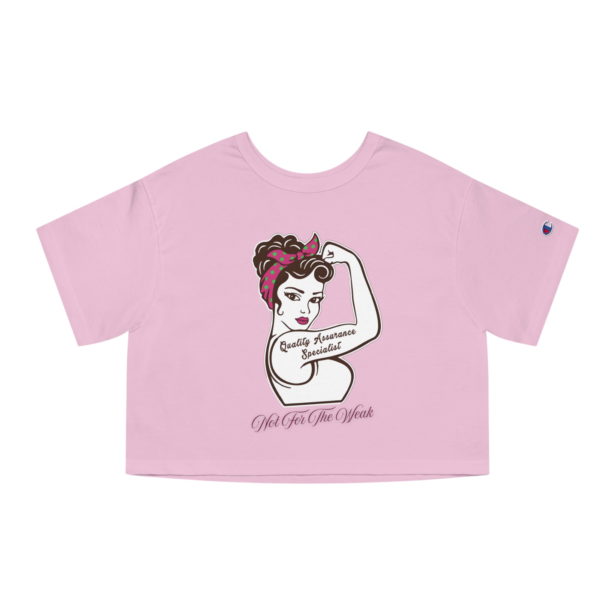 Empowerment Cropped T-Shirt for Strong Women, Feminist Style.