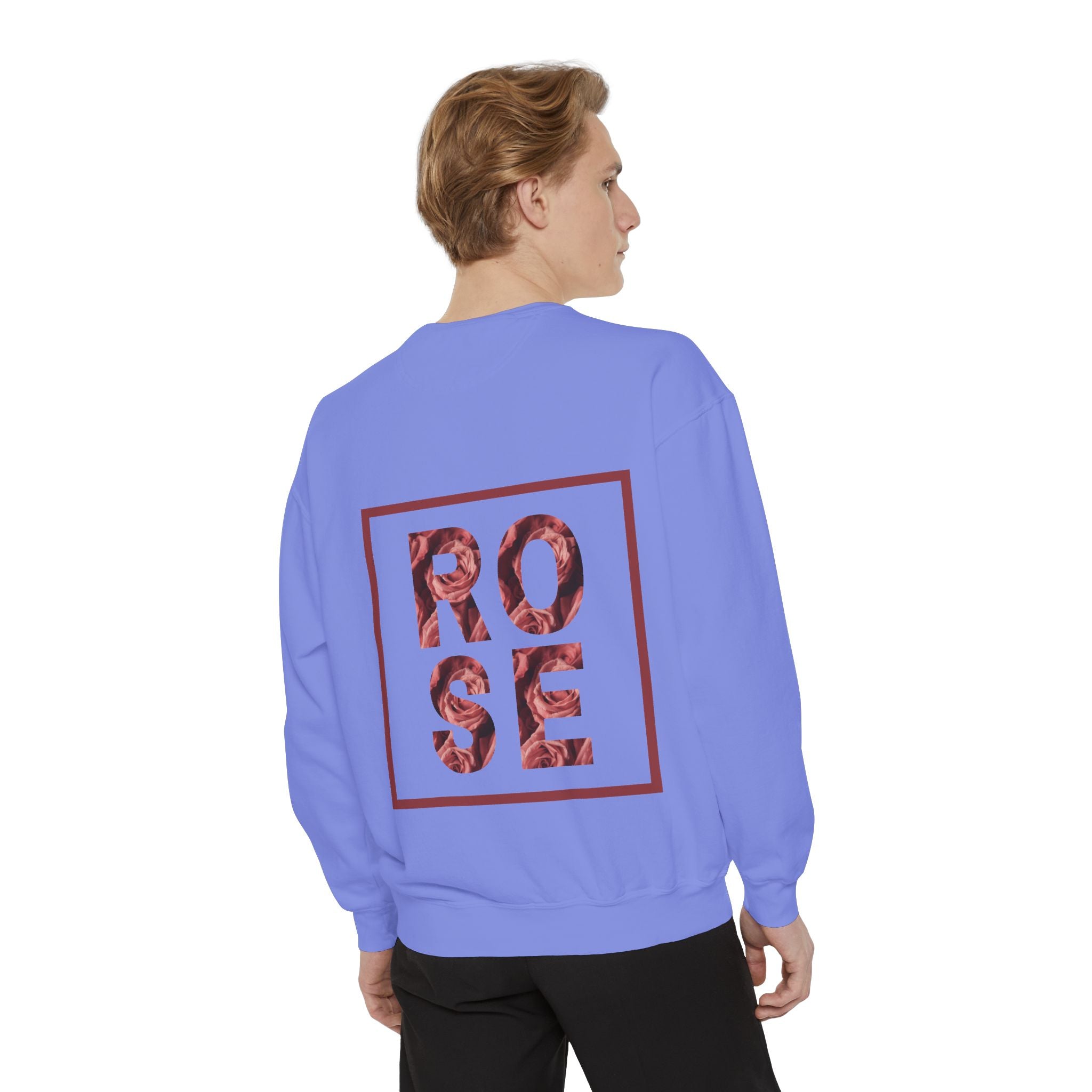 Rose Graphic Unisex Sweatshirt.