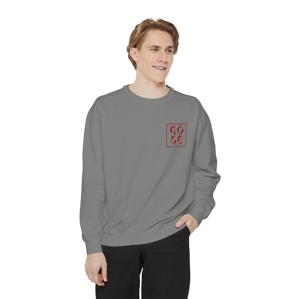 Rose Graphic Unisex Sweatshirt.