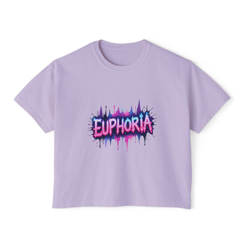 Euphoria Graphic Boxy Tee.