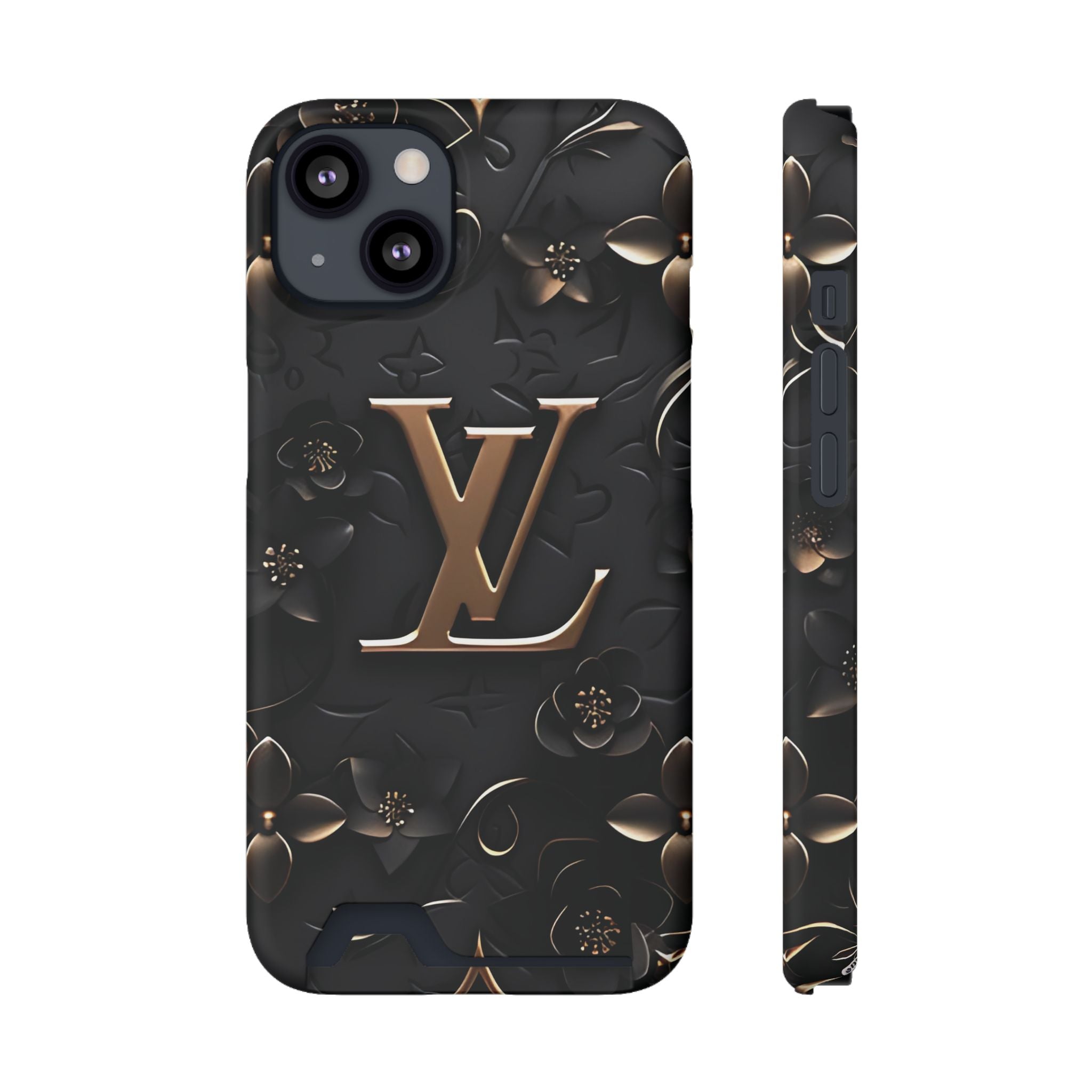 Stylish Phone Case with Card Holder for Trendsetters,