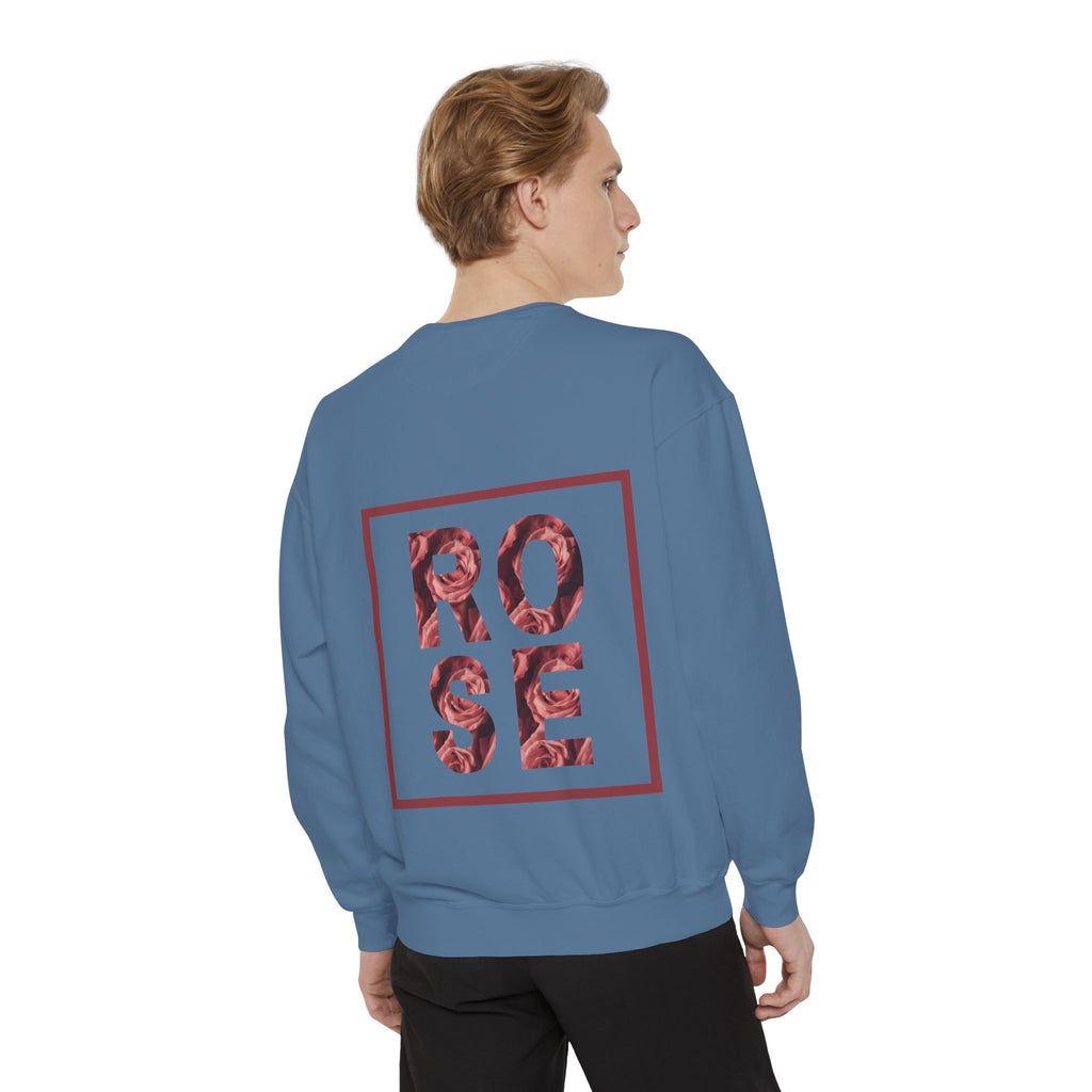 Rose Graphic Unisex Sweatshirt.