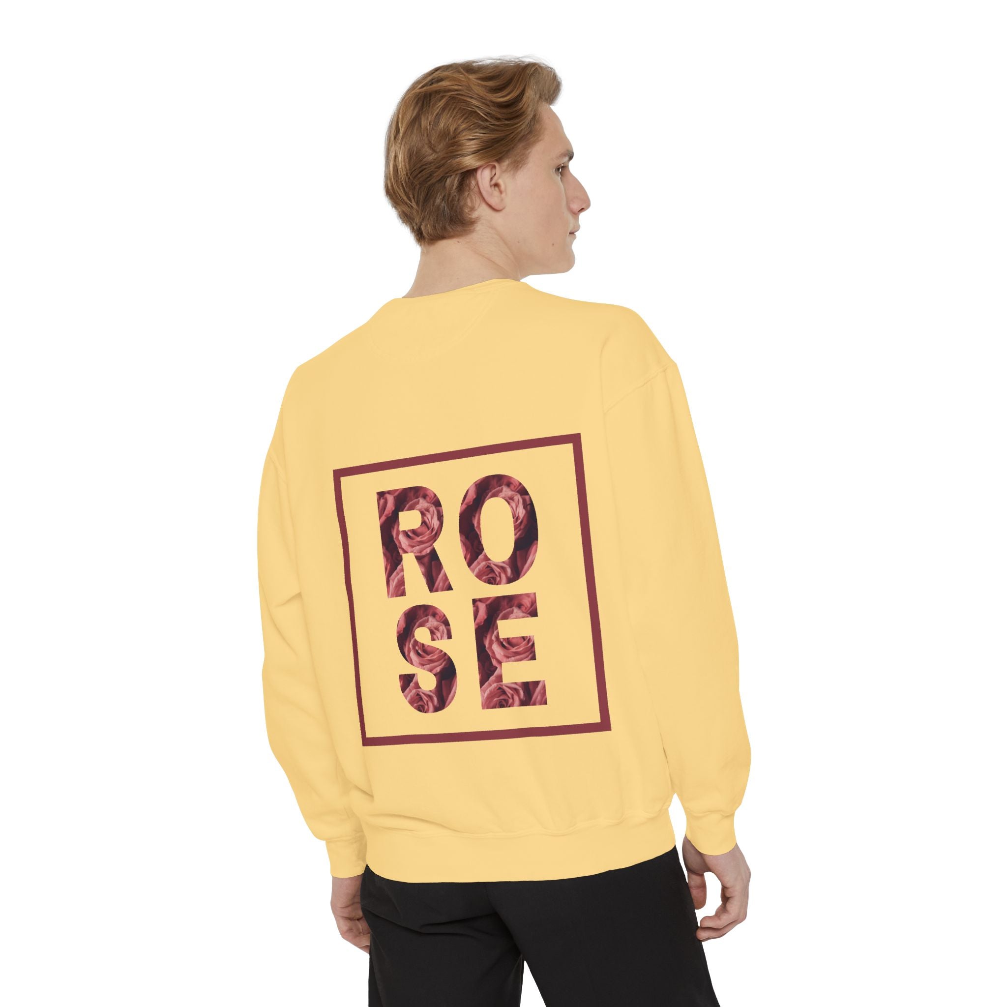 Rose Graphic Unisex Sweatshirt.