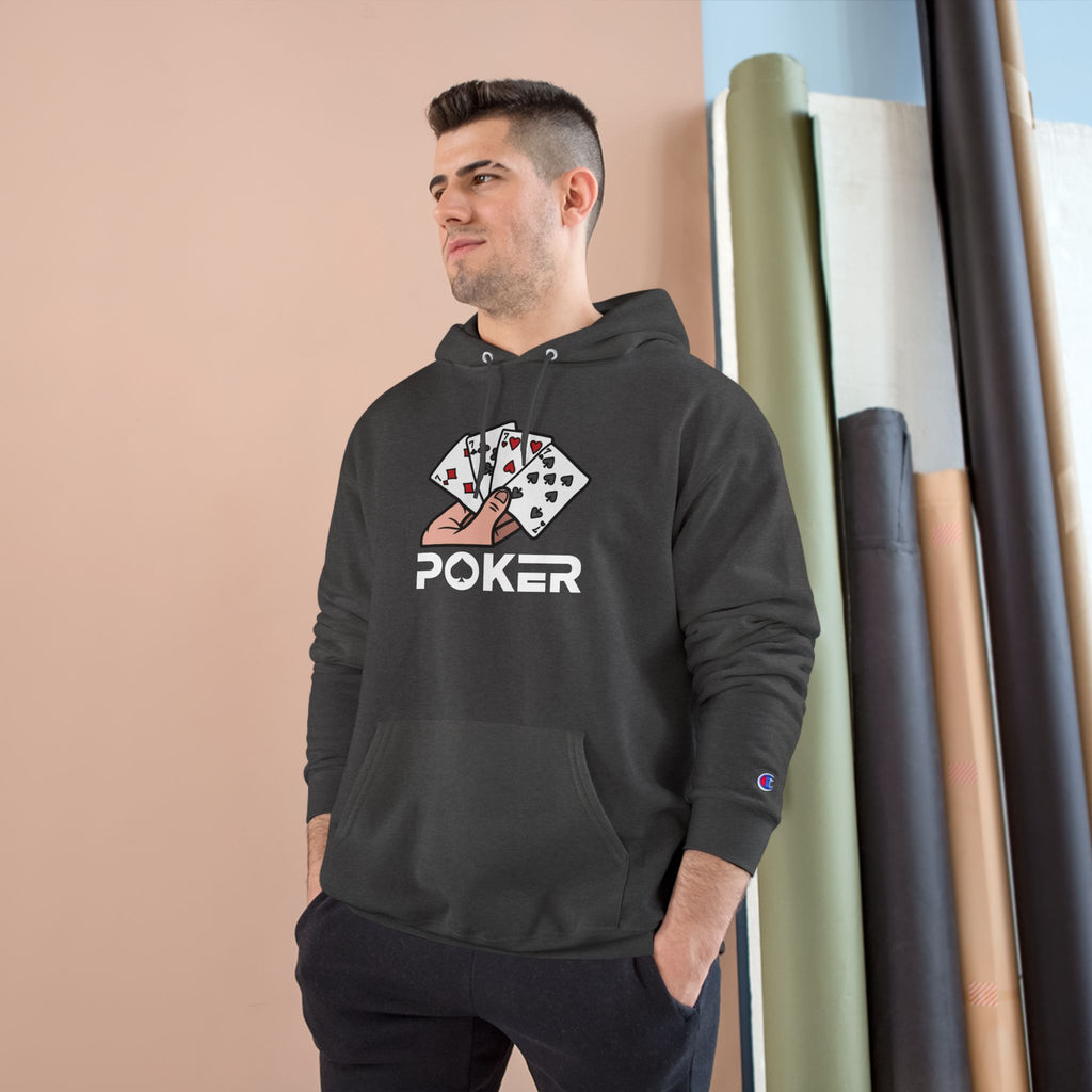 Stylish Poker Champion Hoodie, Gamer Apparel.