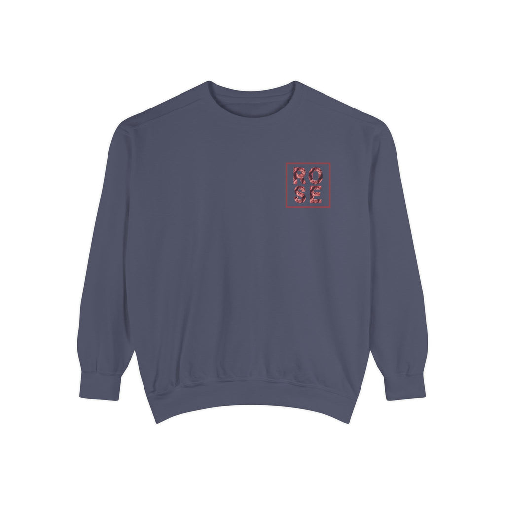 Rose Graphic Unisex Sweatshirt.