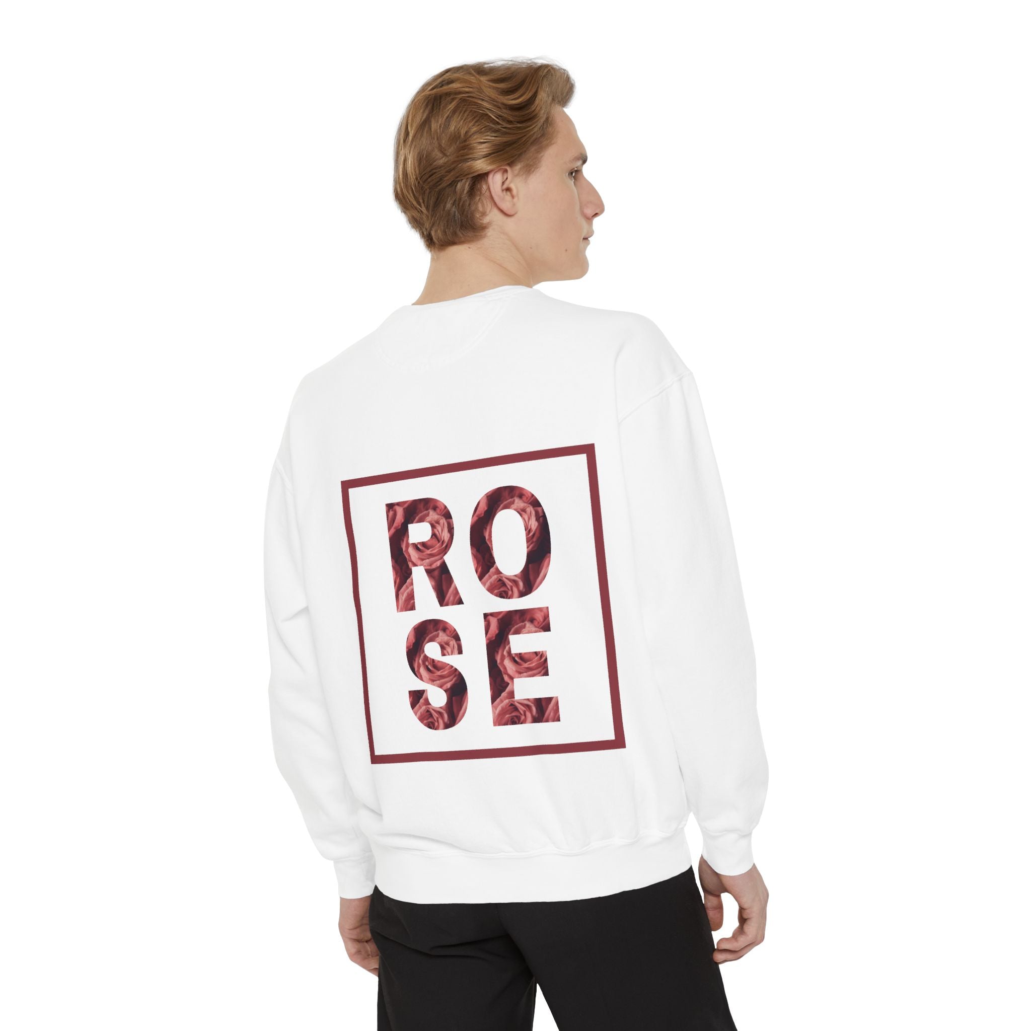 Rose Graphic Unisex Sweatshirt.