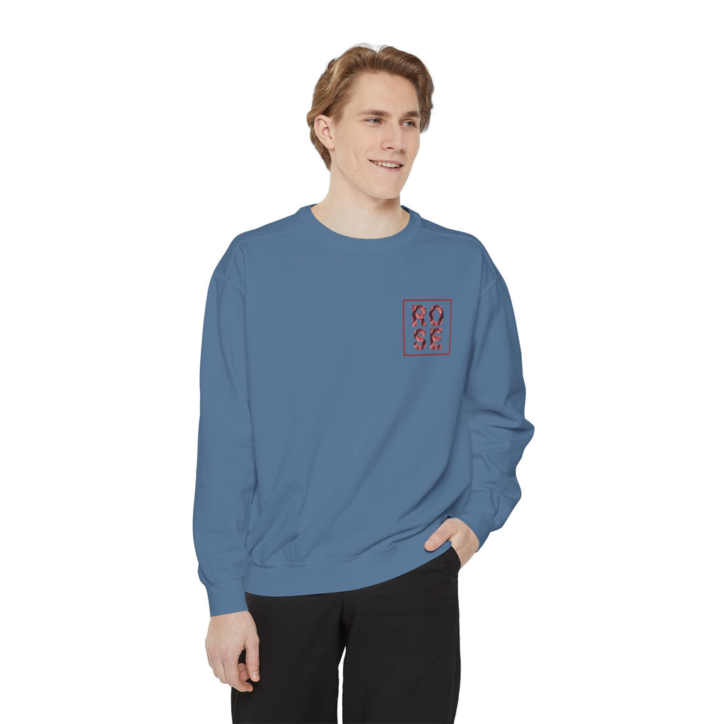 Rose Graphic Unisex Sweatshirt.