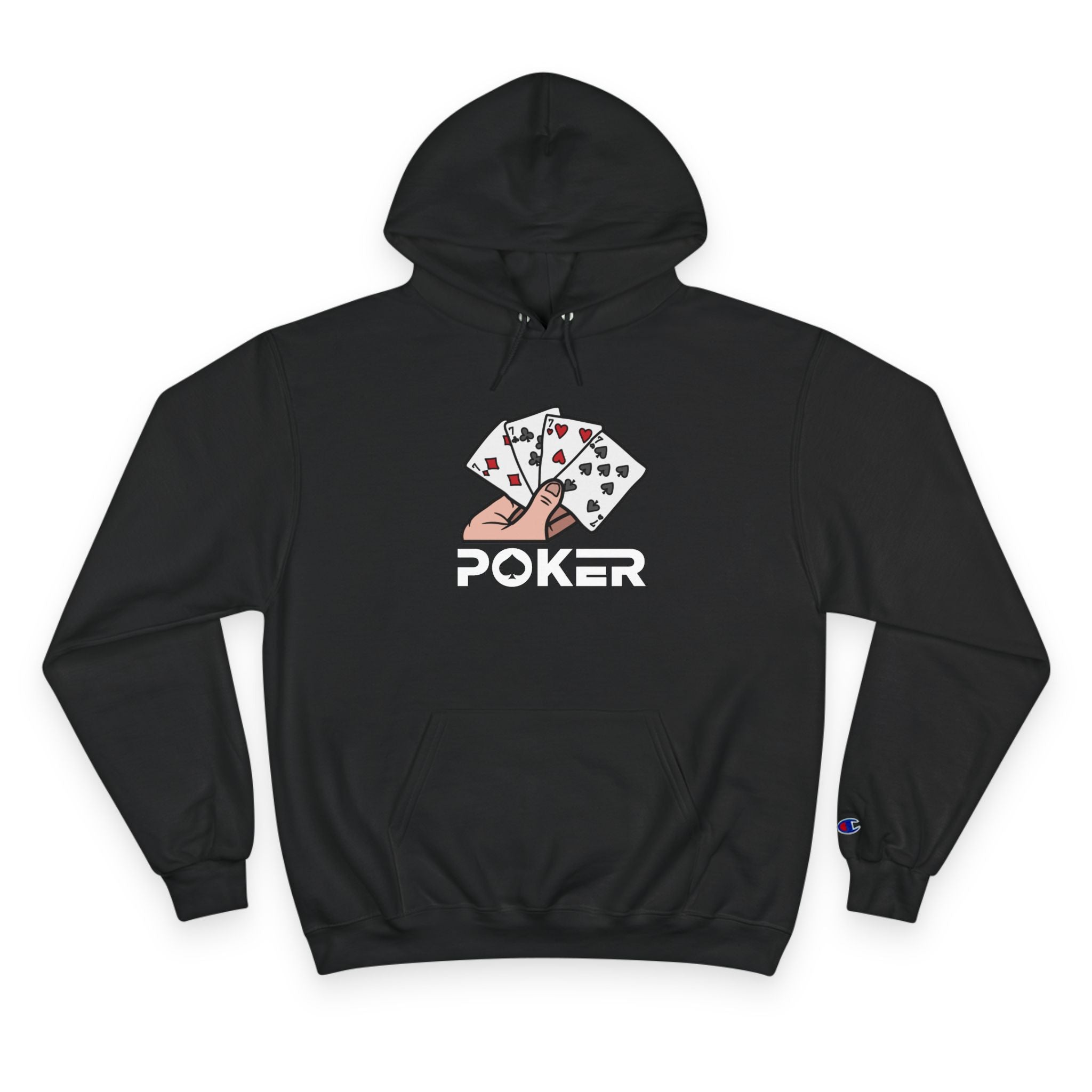Stylish Poker Champion Hoodie, Gamer Apparel.