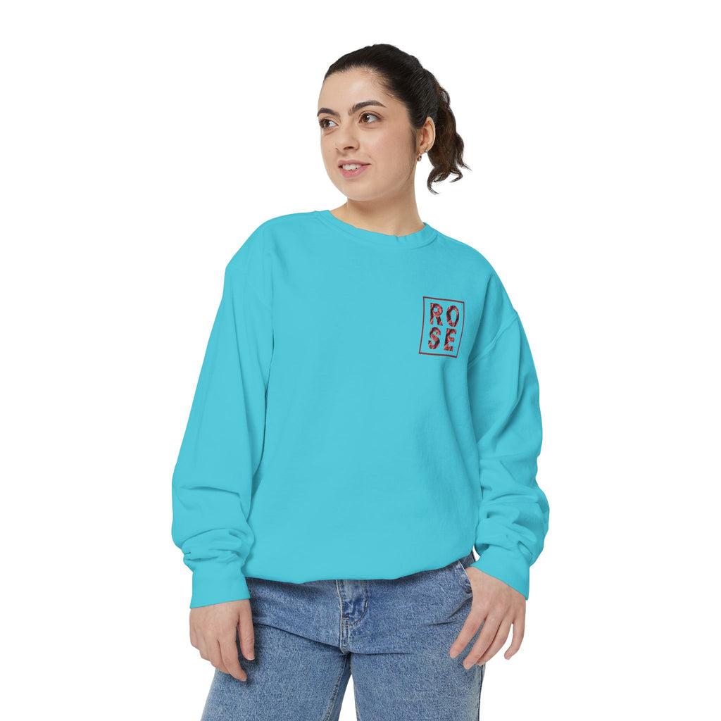 Rose Graphic Unisex Sweatshirt.