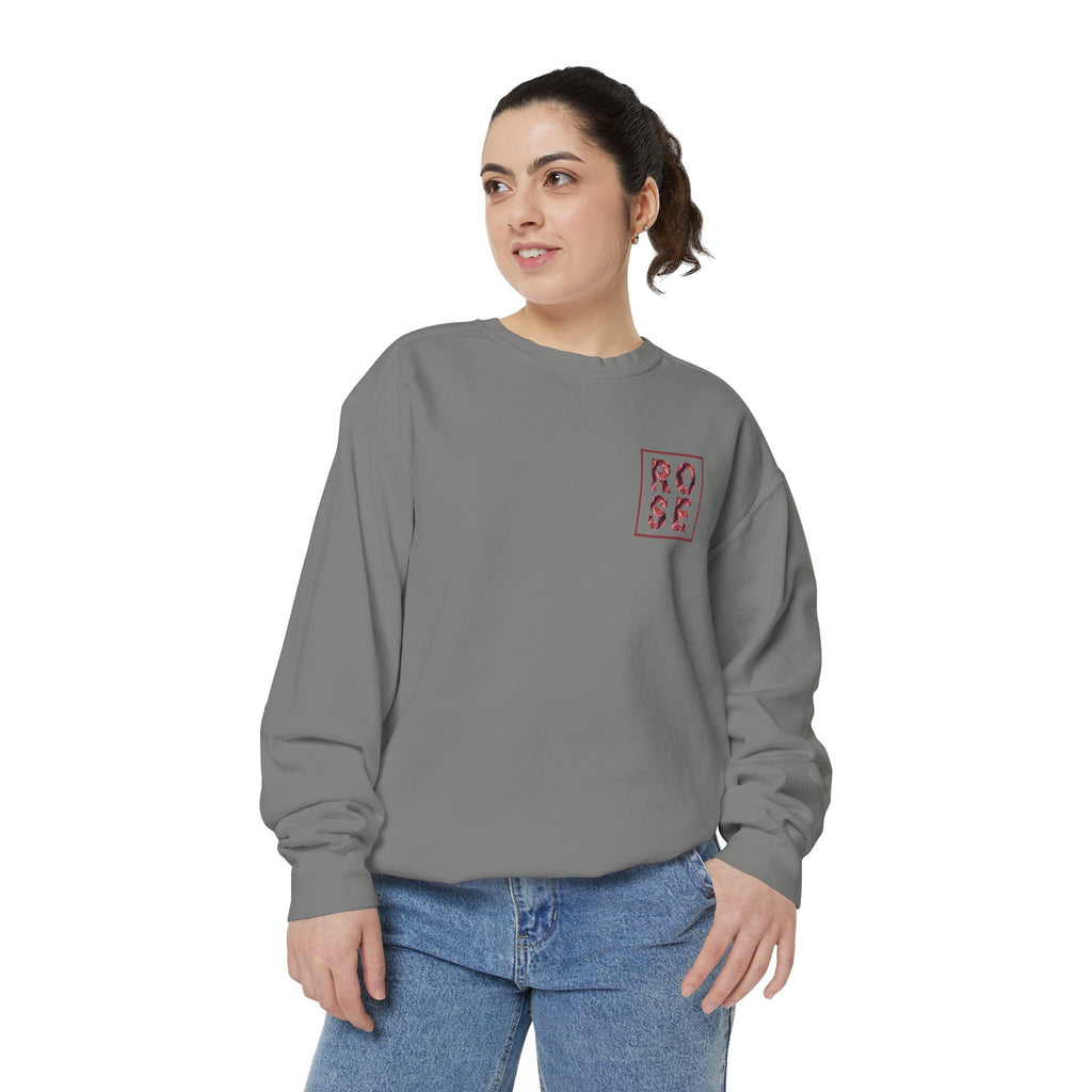 Rose Graphic Unisex Sweatshirt.