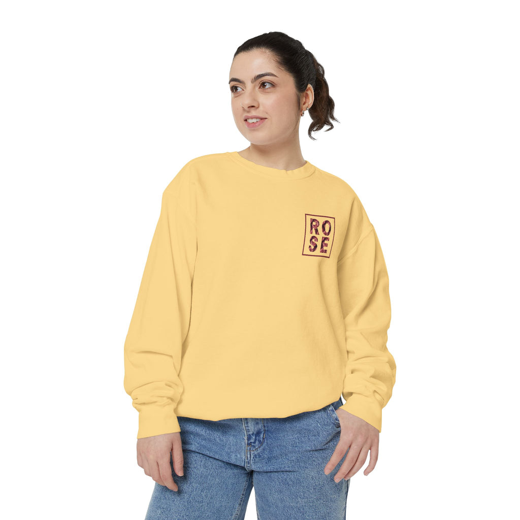 Rose Graphic Unisex Sweatshirt.