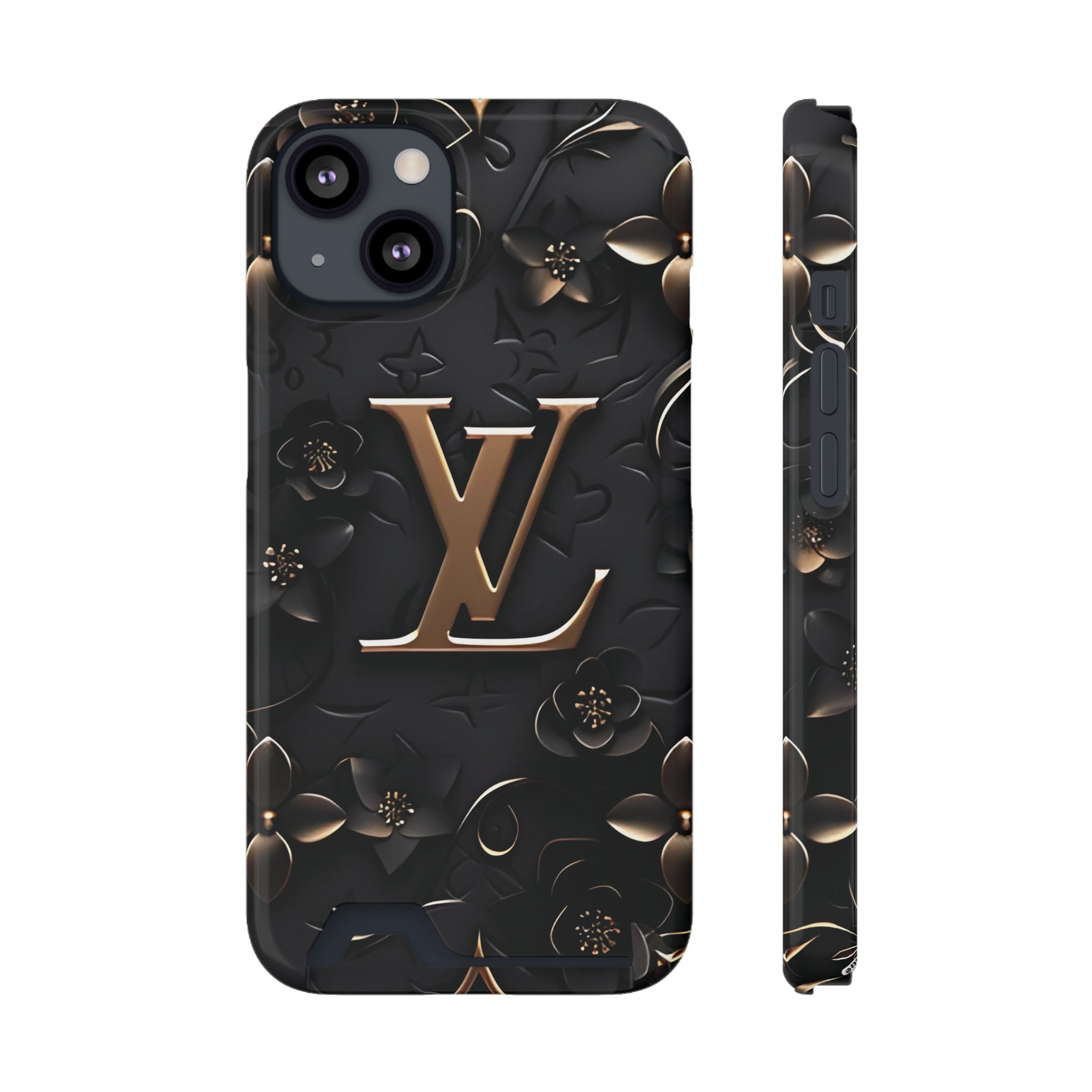 Stylish Phone Case with Card Holder for Trendsetters,