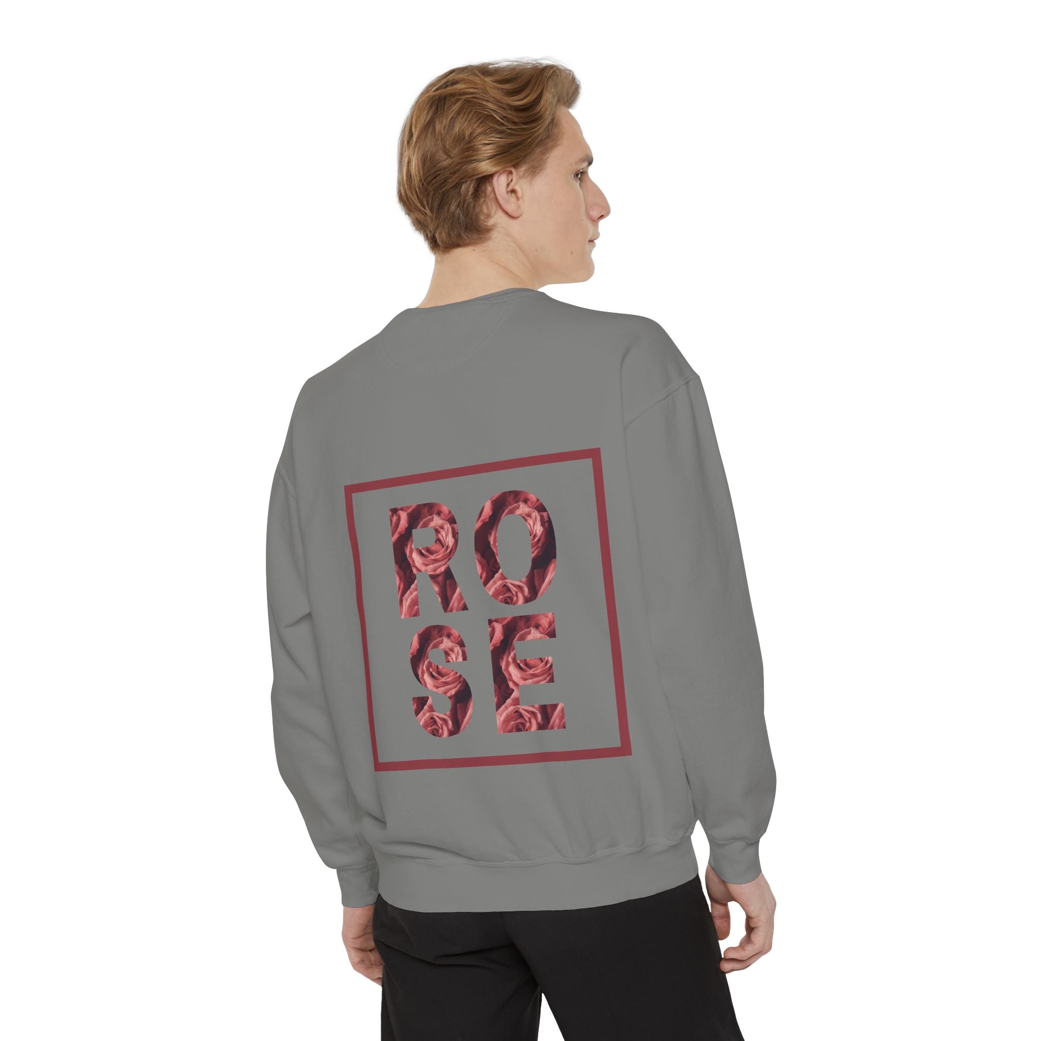 Rose Graphic Unisex Sweatshirt.