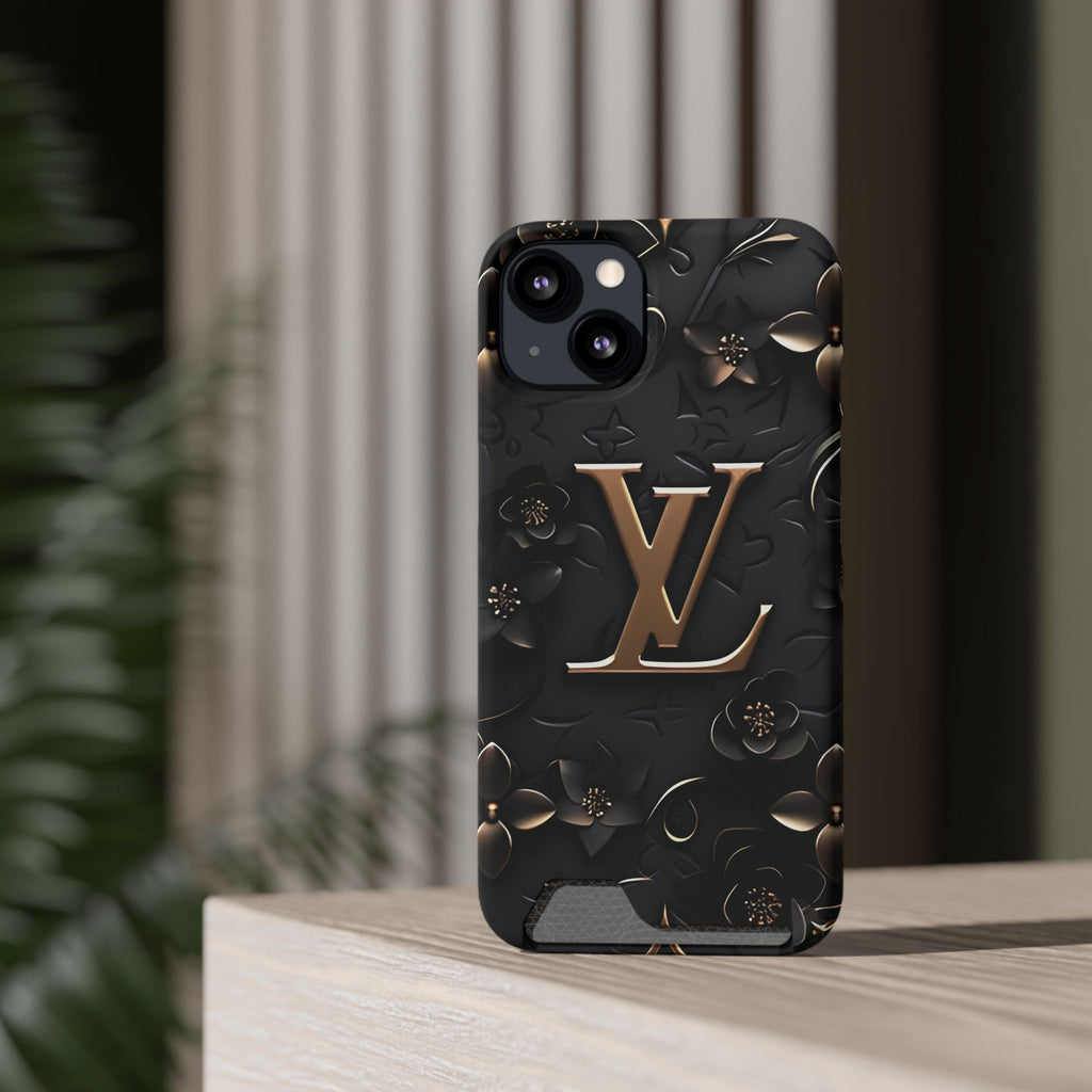 Stylish Phone Case with Card Holder for Trendsetters,