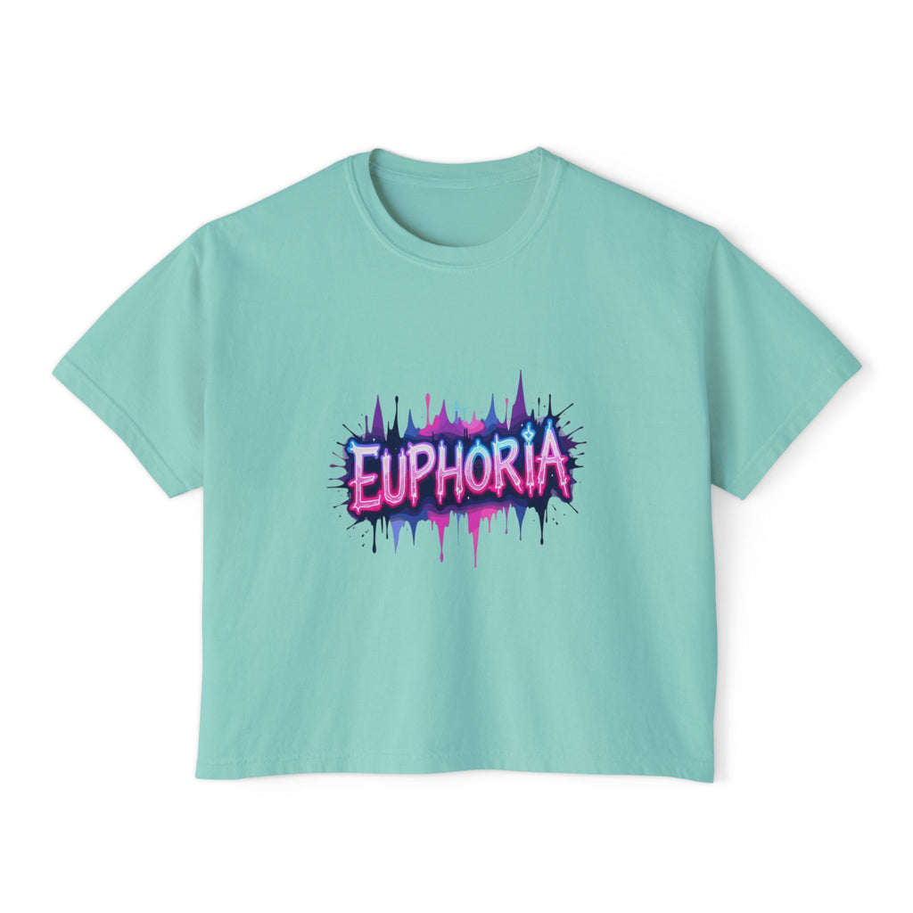 Euphoria Graphic Boxy Tee.