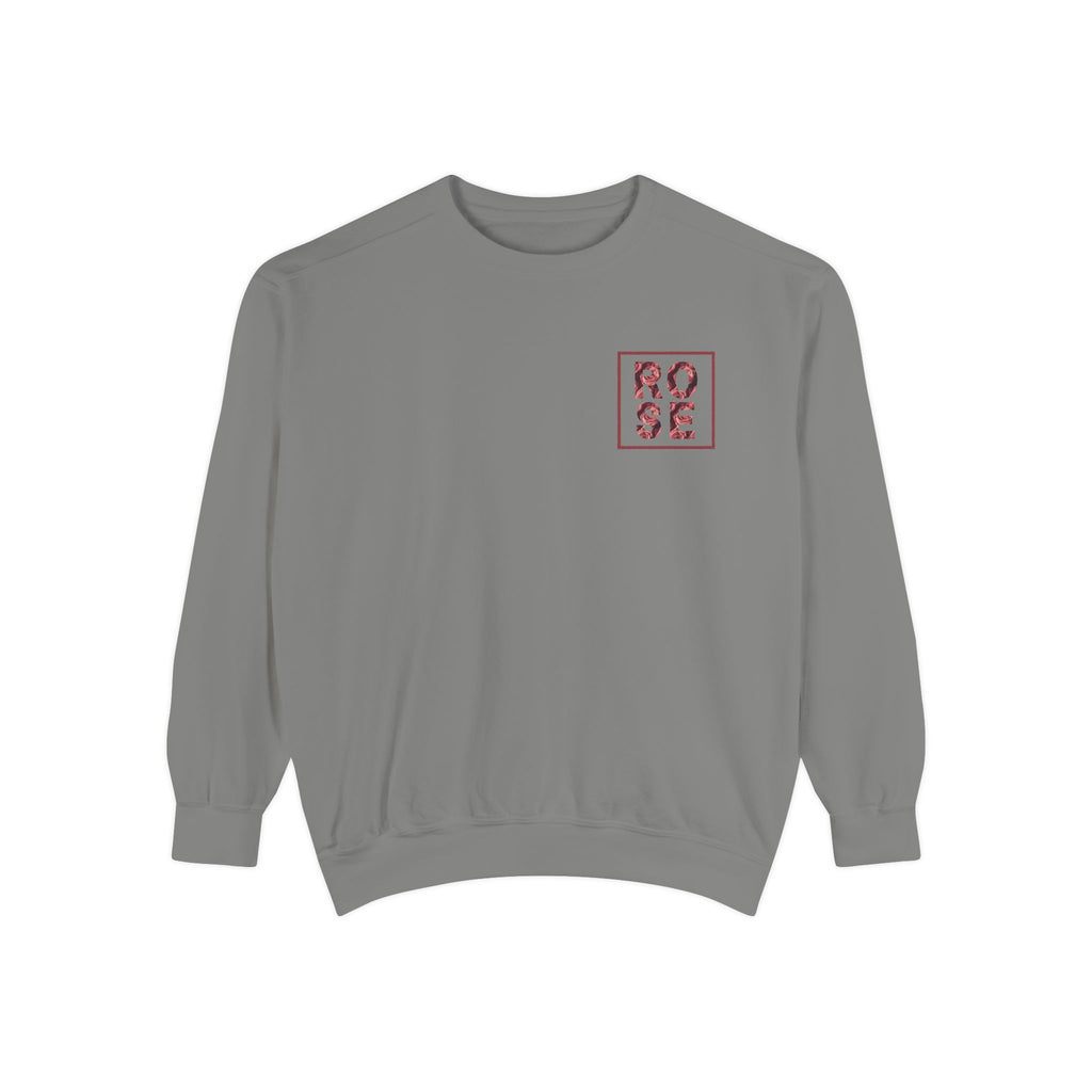 Rose Graphic Unisex Sweatshirt.