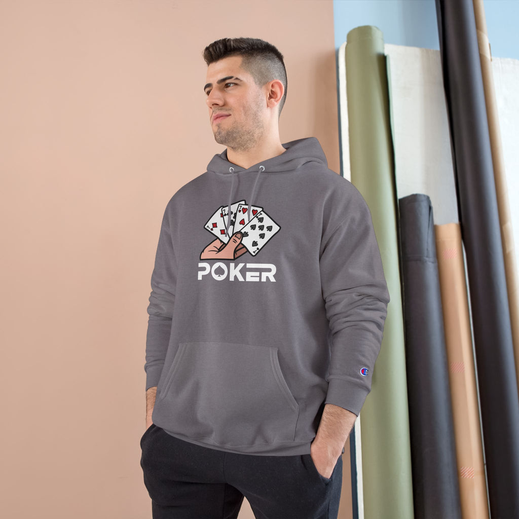 Stylish Poker Champion Hoodie, Gamer Apparel.