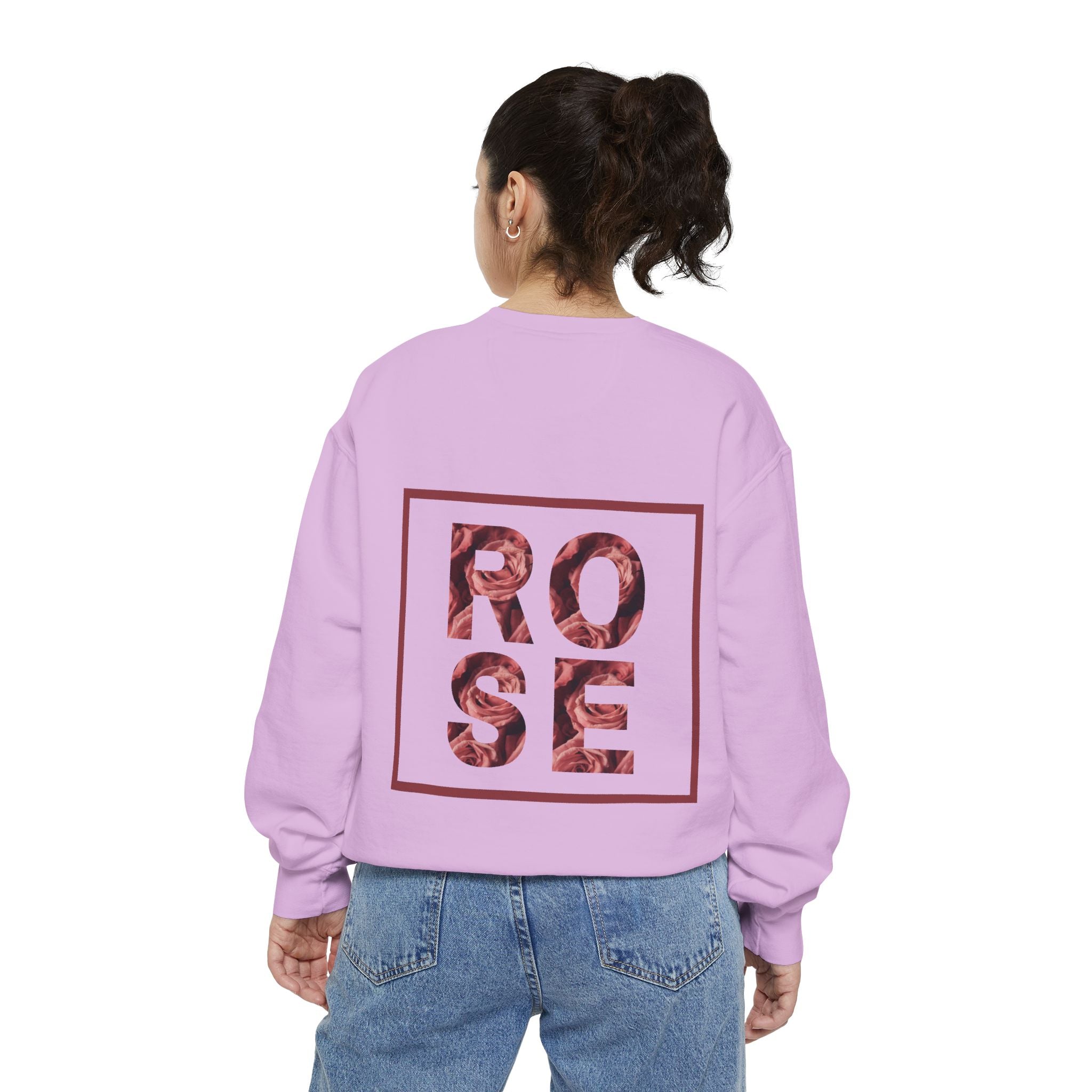Rose Graphic Unisex Sweatshirt.