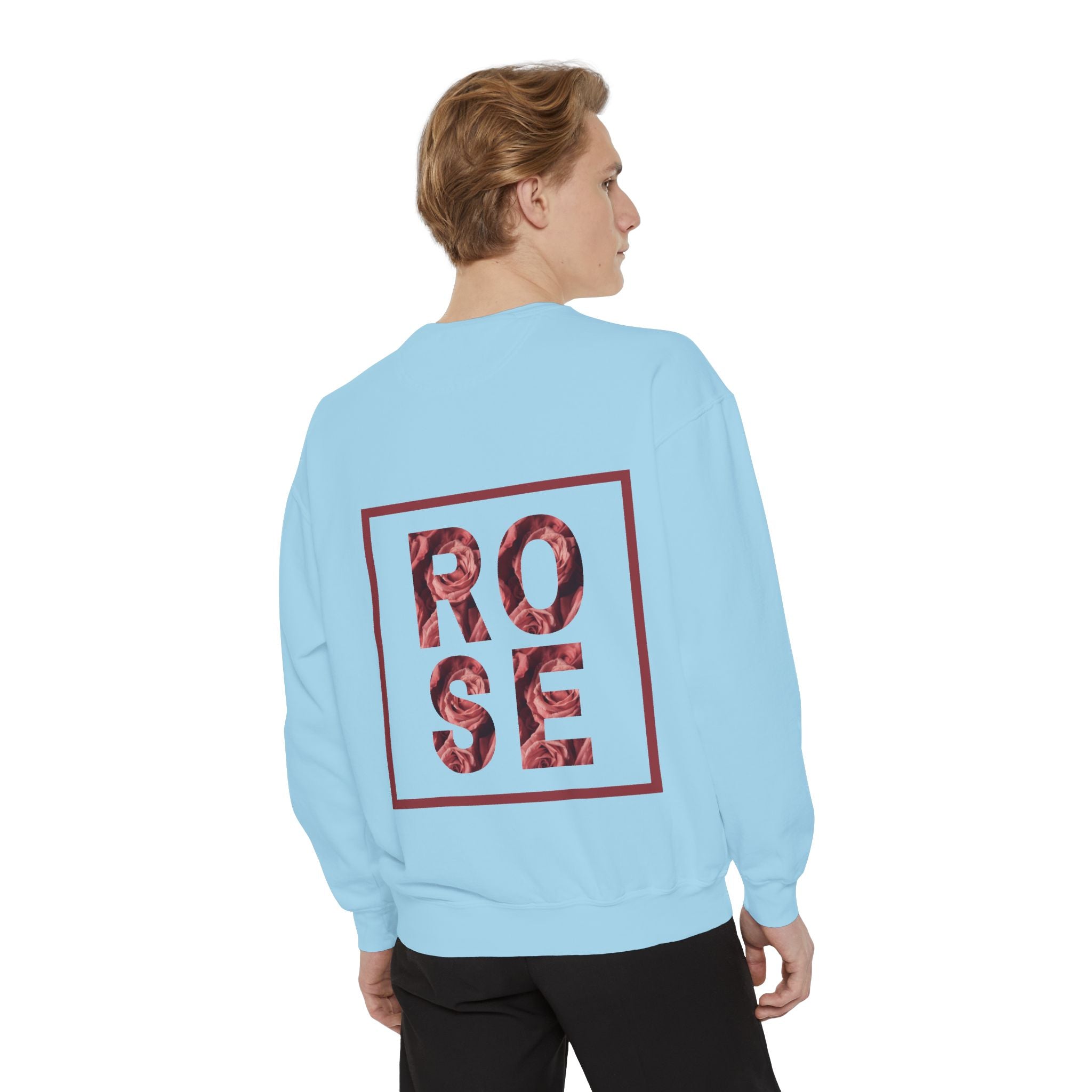 Rose Graphic Unisex Sweatshirt.