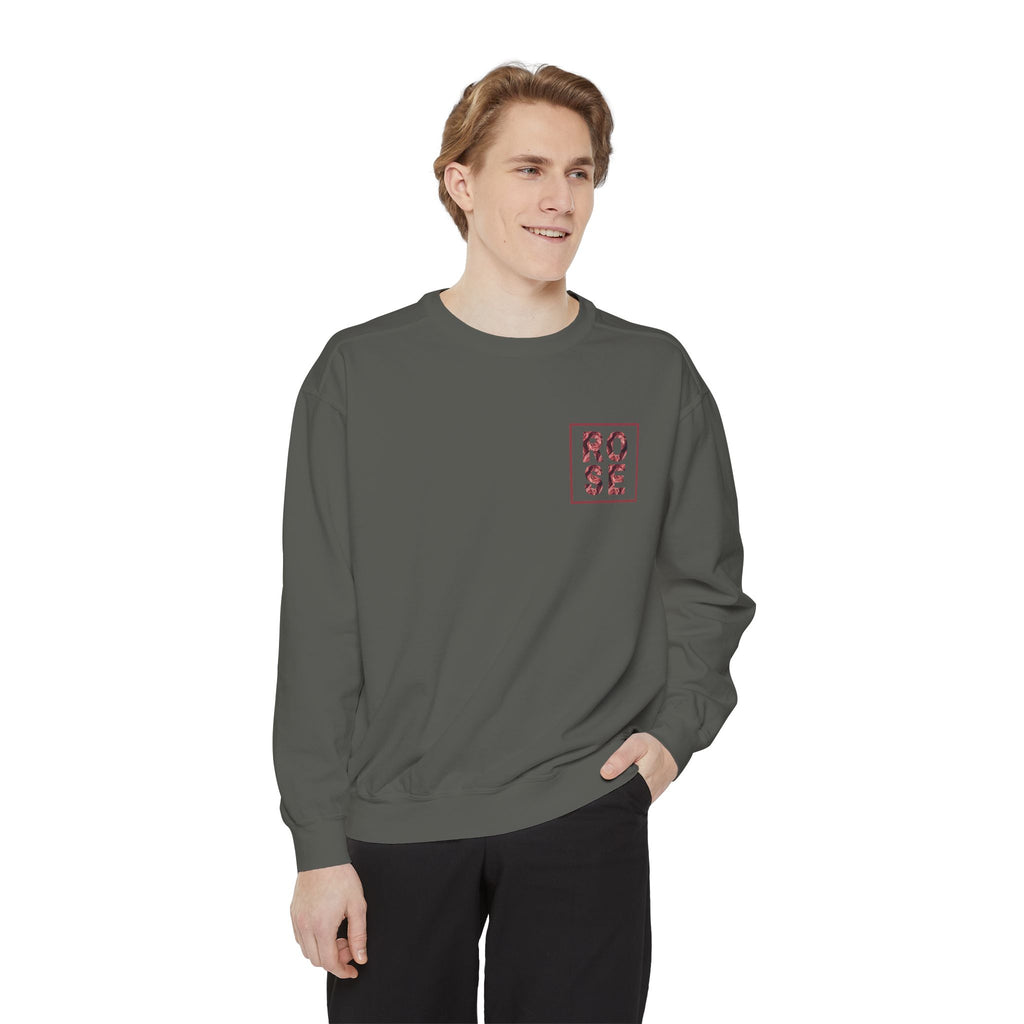 Rose Graphic Unisex Sweatshirt.