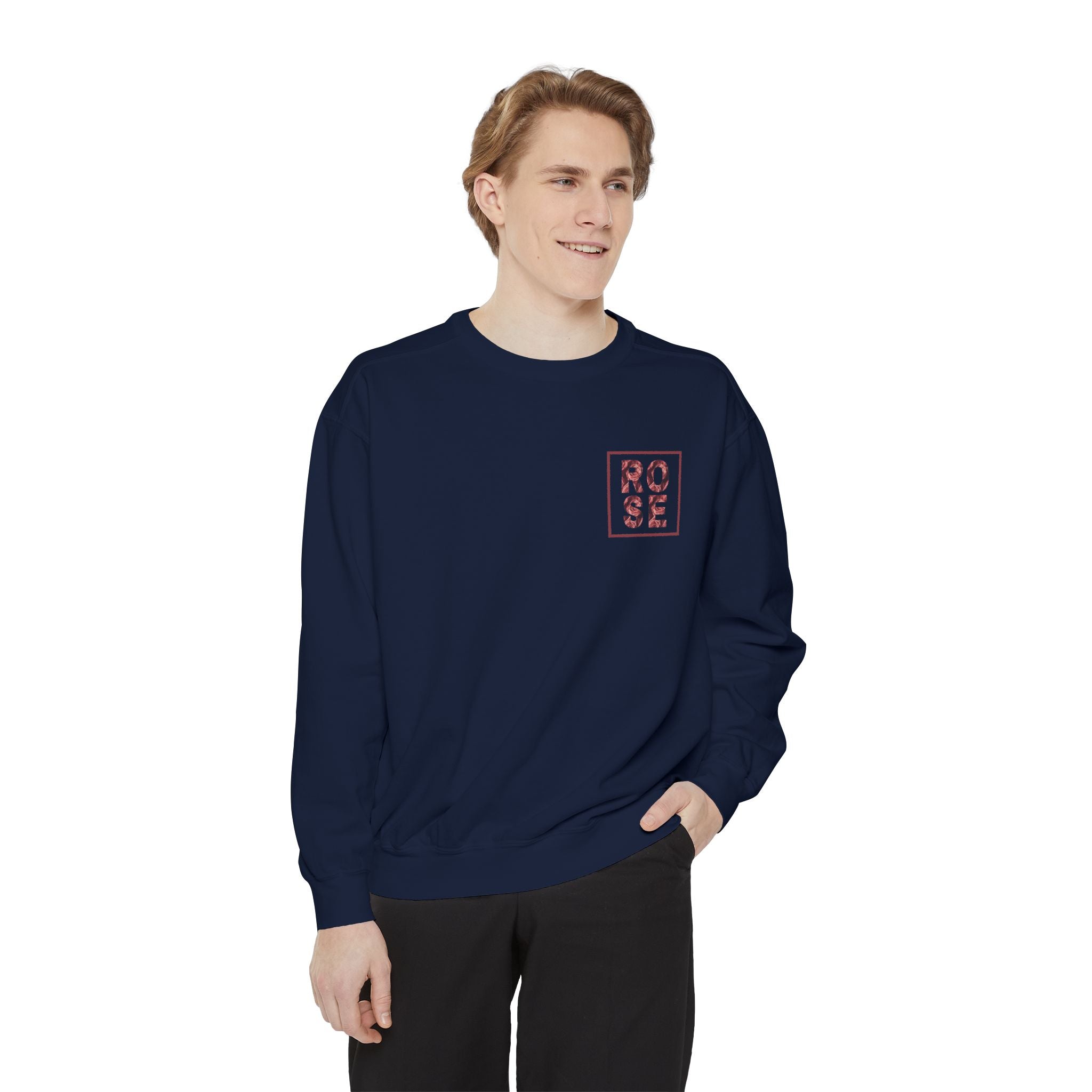 Rose Graphic Unisex Sweatshirt.