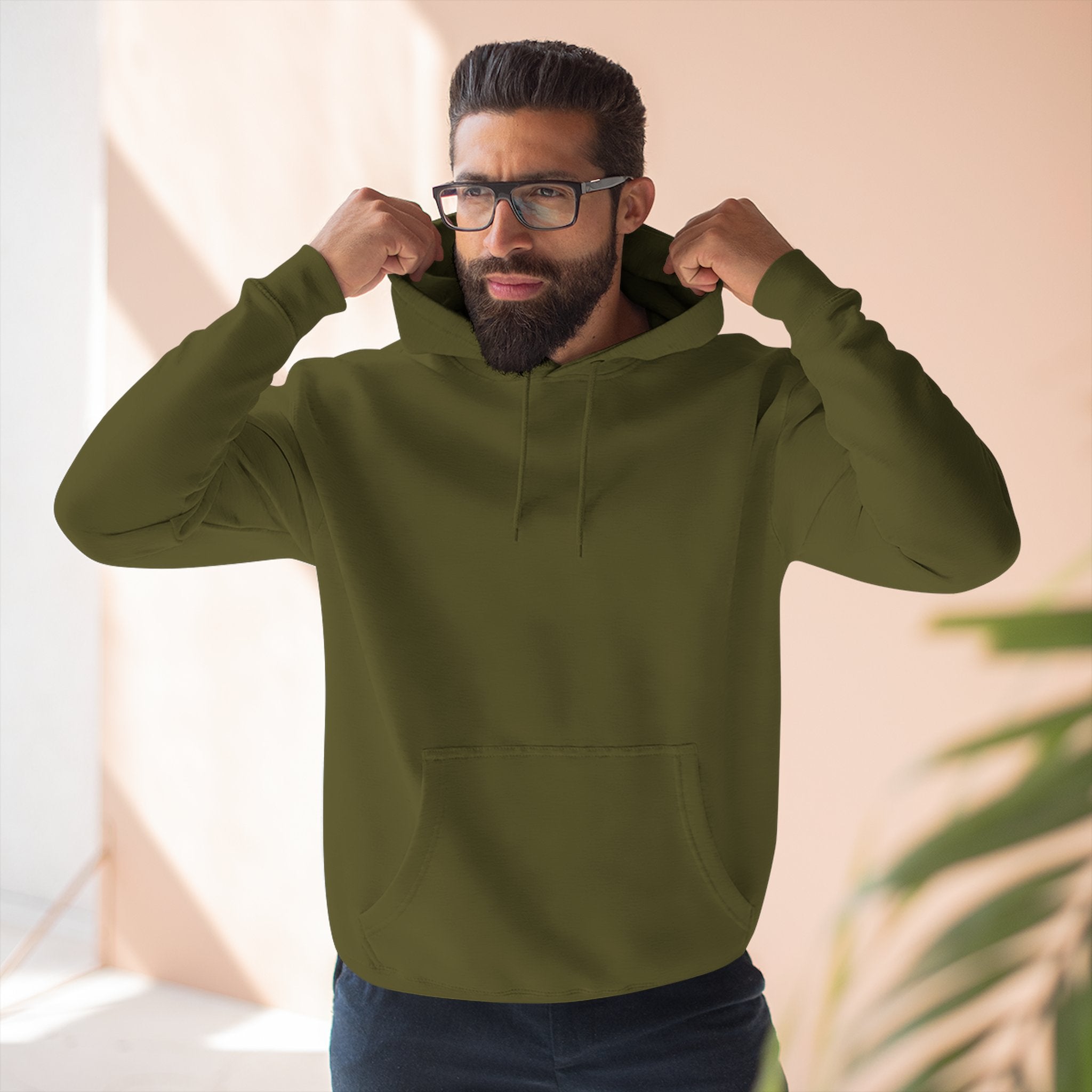 Love You Mess Fleece Hoodie, Stylish Streetwear,