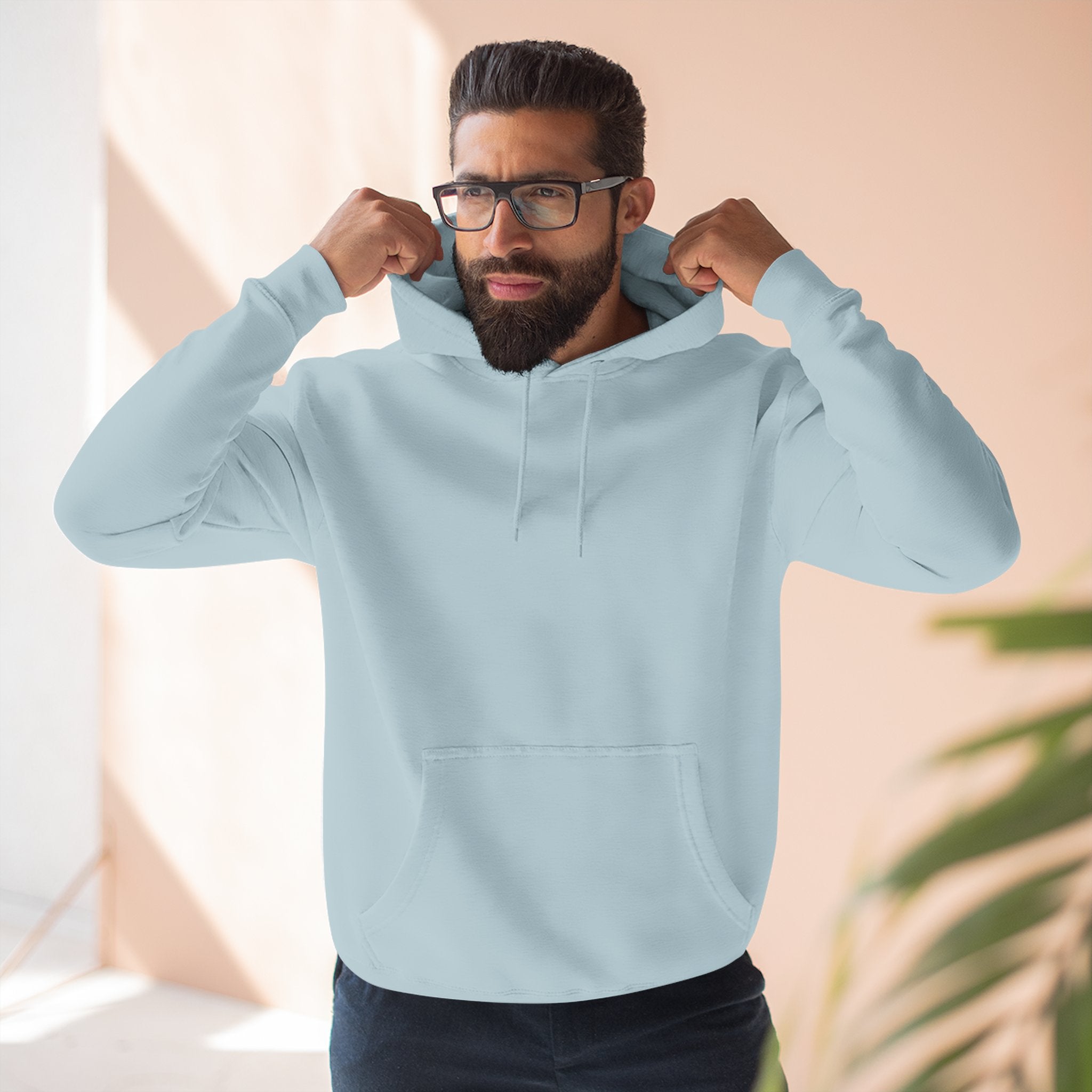 Love You Mess Fleece Hoodie, Stylish Streetwear,