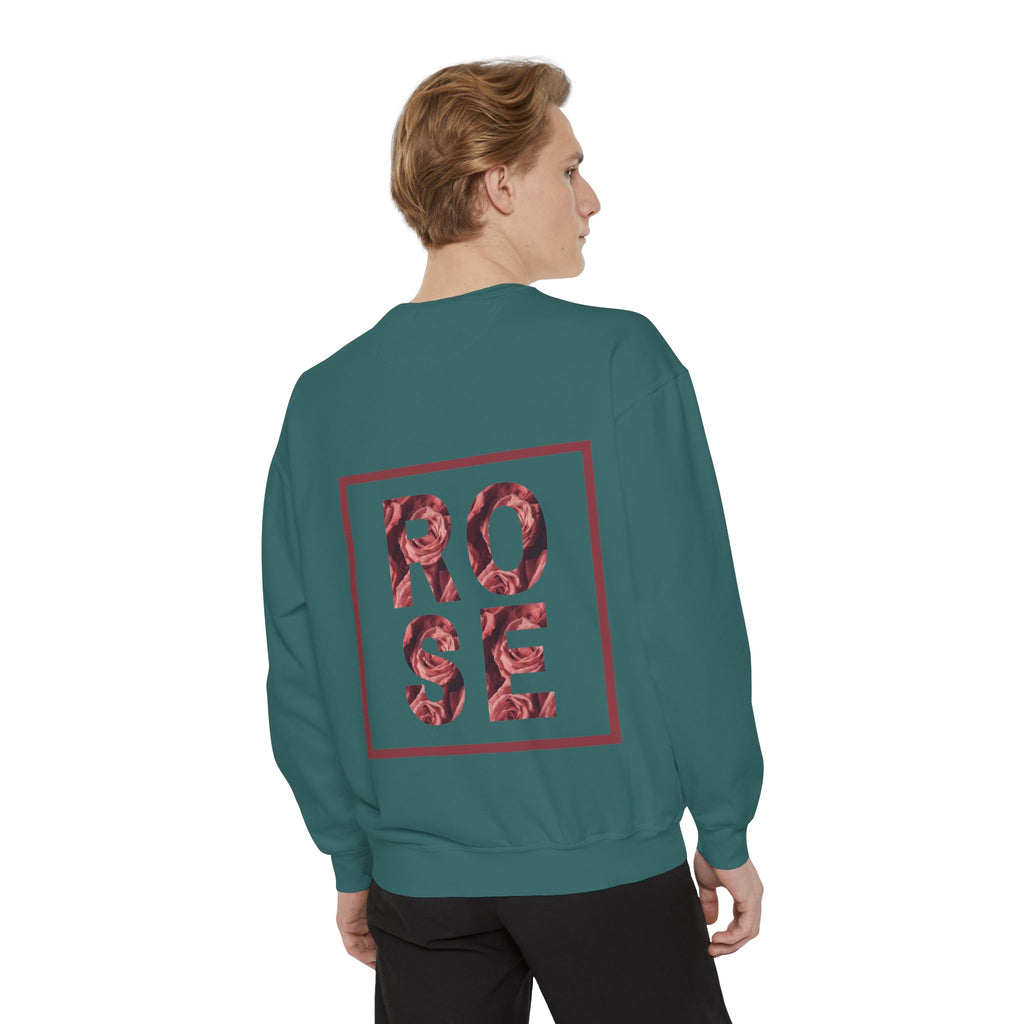 Rose Graphic Unisex Sweatshirt.